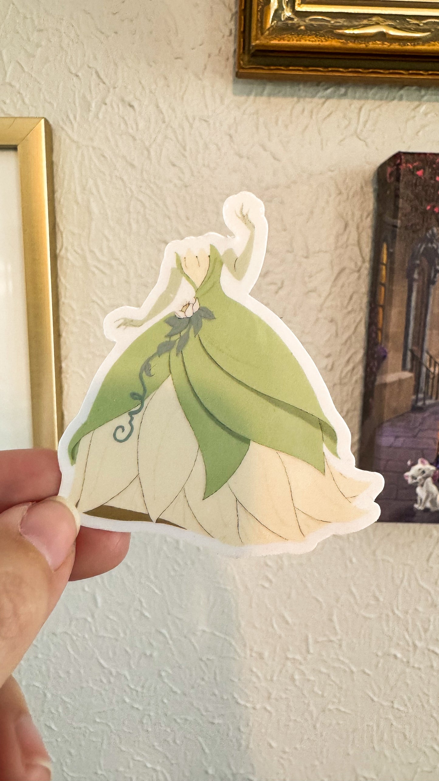Bayou Princess Ballgown Vinyl Sticker