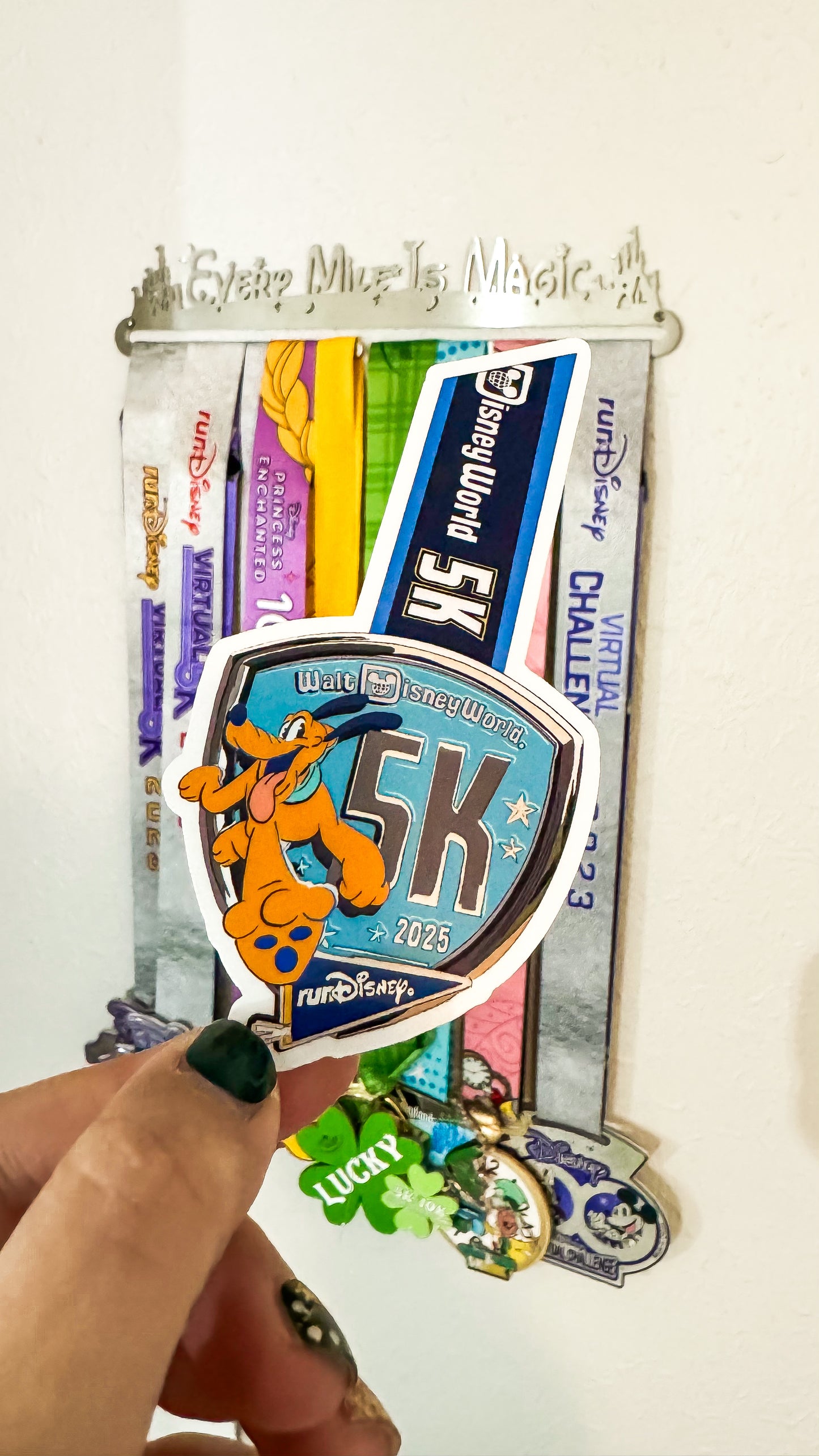 WDW 2025 Marathon Weekend 5K/10K/half/Full + Goofy & Dopey Challenge Medal Sticker