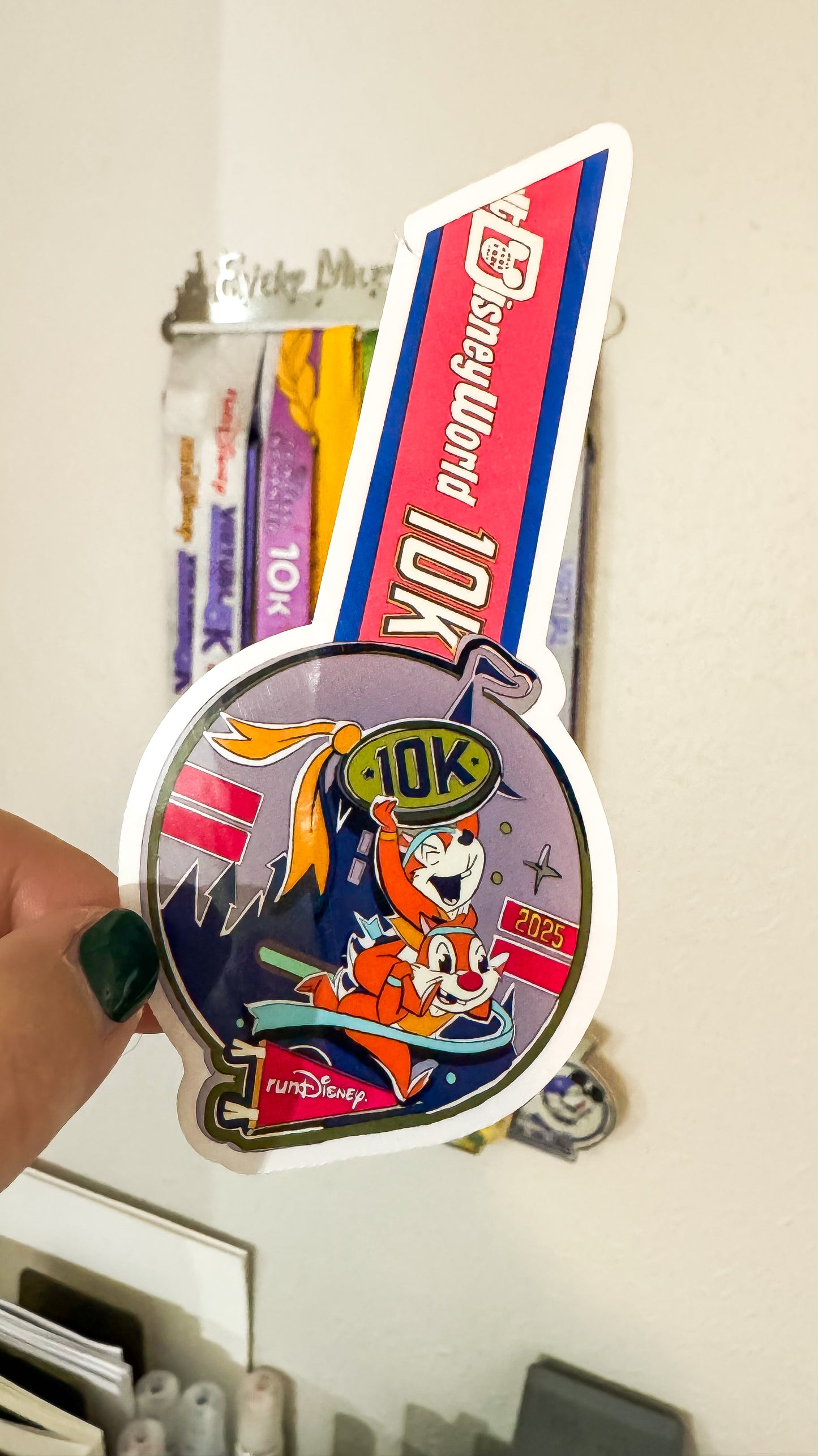 WDW 2025 Marathon Weekend 5K/10K/half/Full + Goofy & Dopey Challenge Medal Sticker