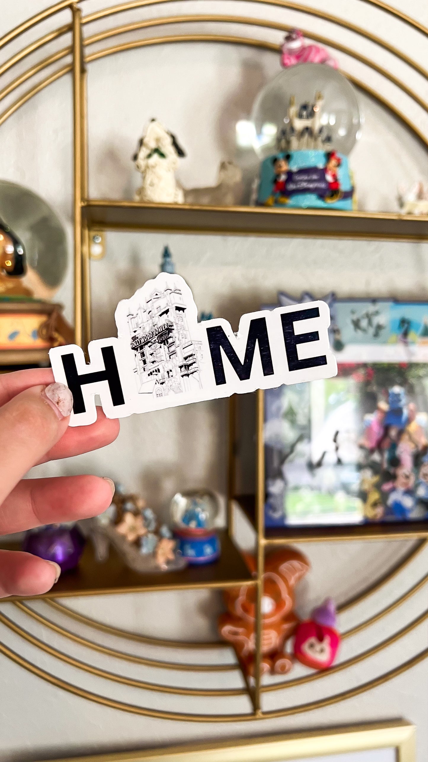 Home Hollywood Studios Transparent Sticker,