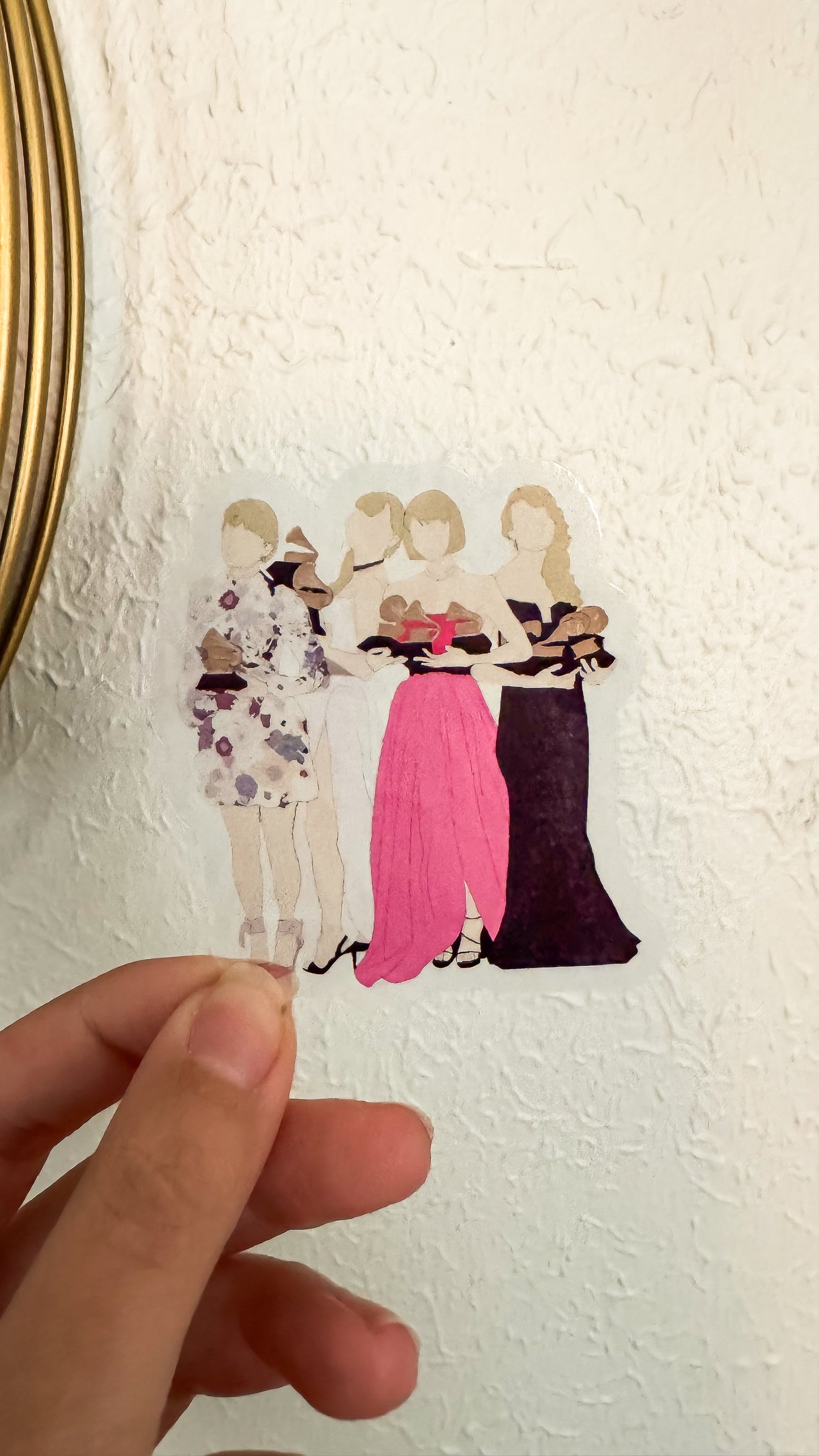 Pop Icon AOTY Transparent Sticker