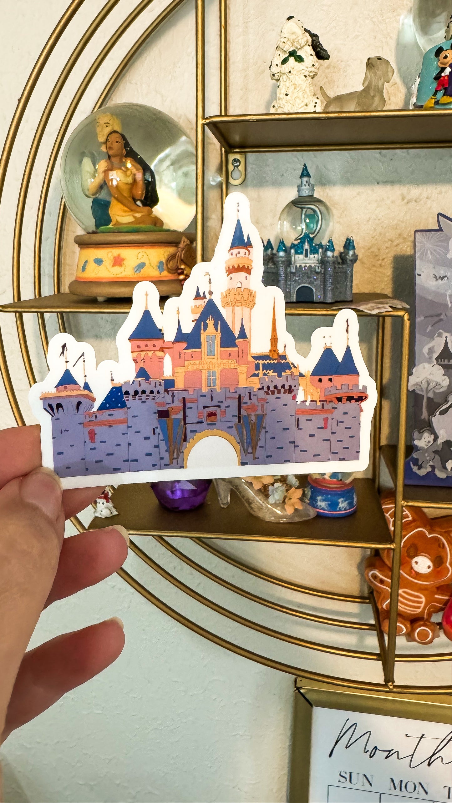 Anaheim Castle Vinyl Sticker