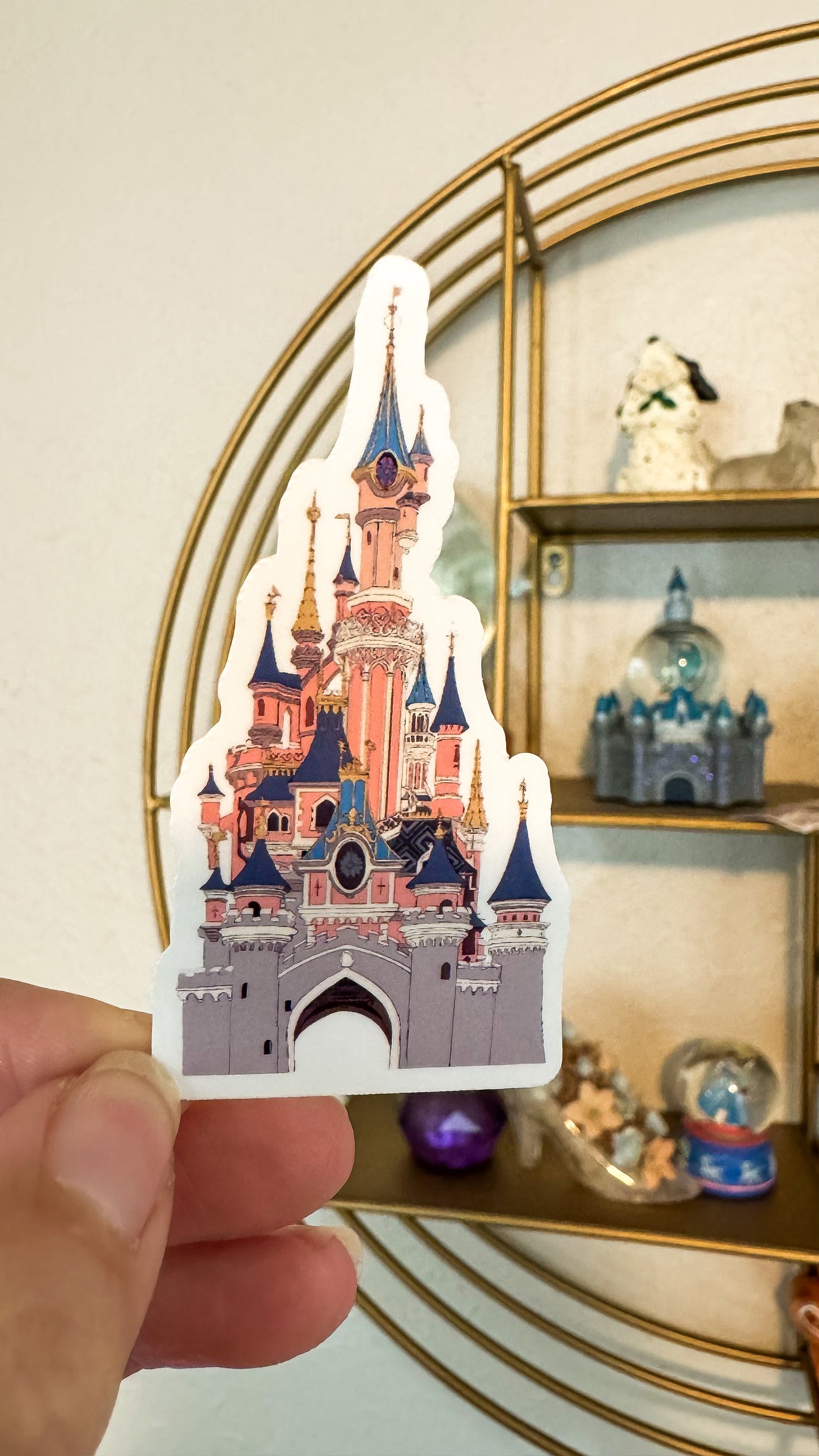 Paris Castle Vinyl Sticker