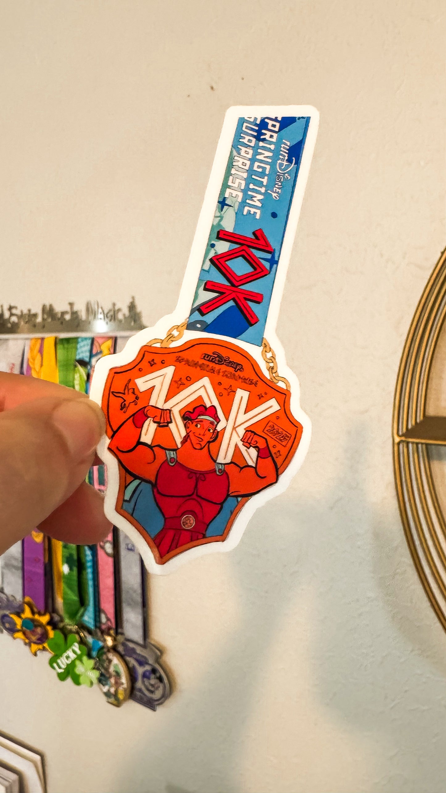 WDW 2025 Springtime Surprise 5k/10k/10miler + Challenge Medal Stickers
