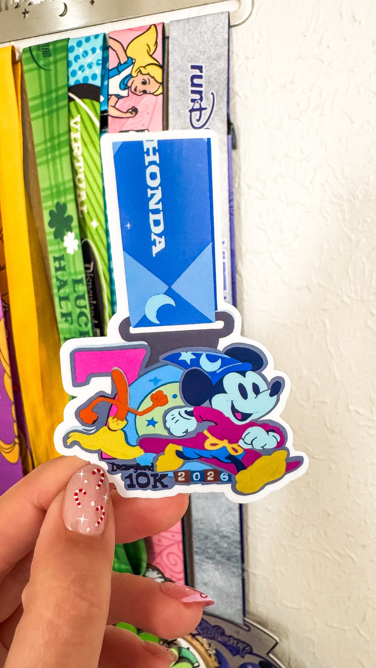 DLR Half Marathon Weekend 2026 Medal Sticker