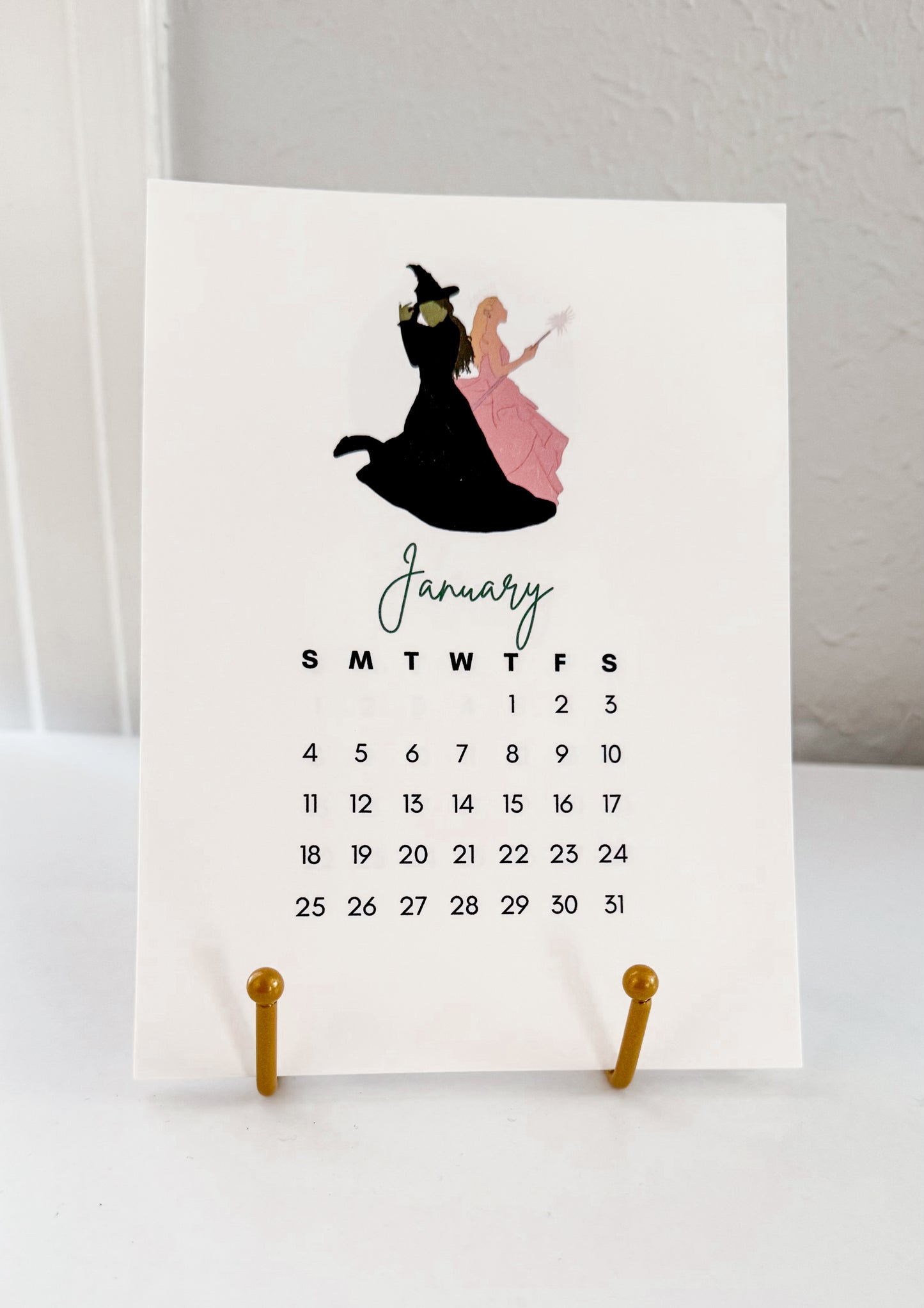 Bestie Witches 2026 Desk Calendar