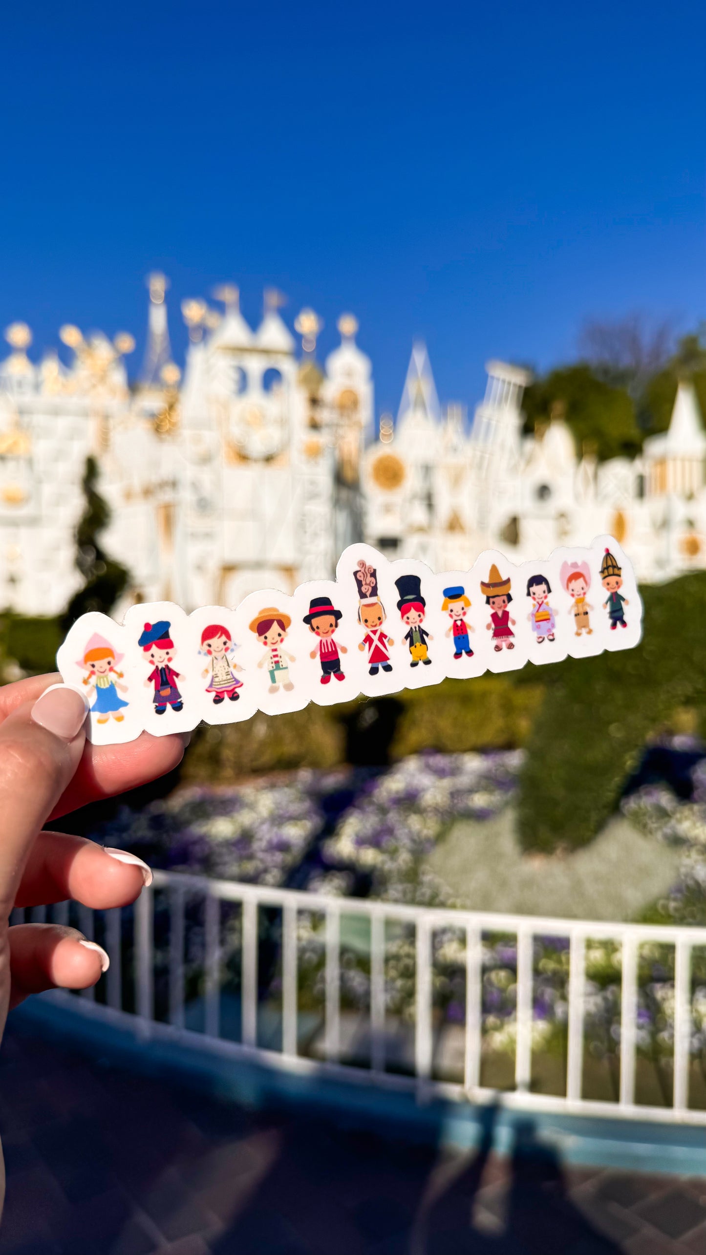 Small World Dolls Lineup Vinyl Sticker