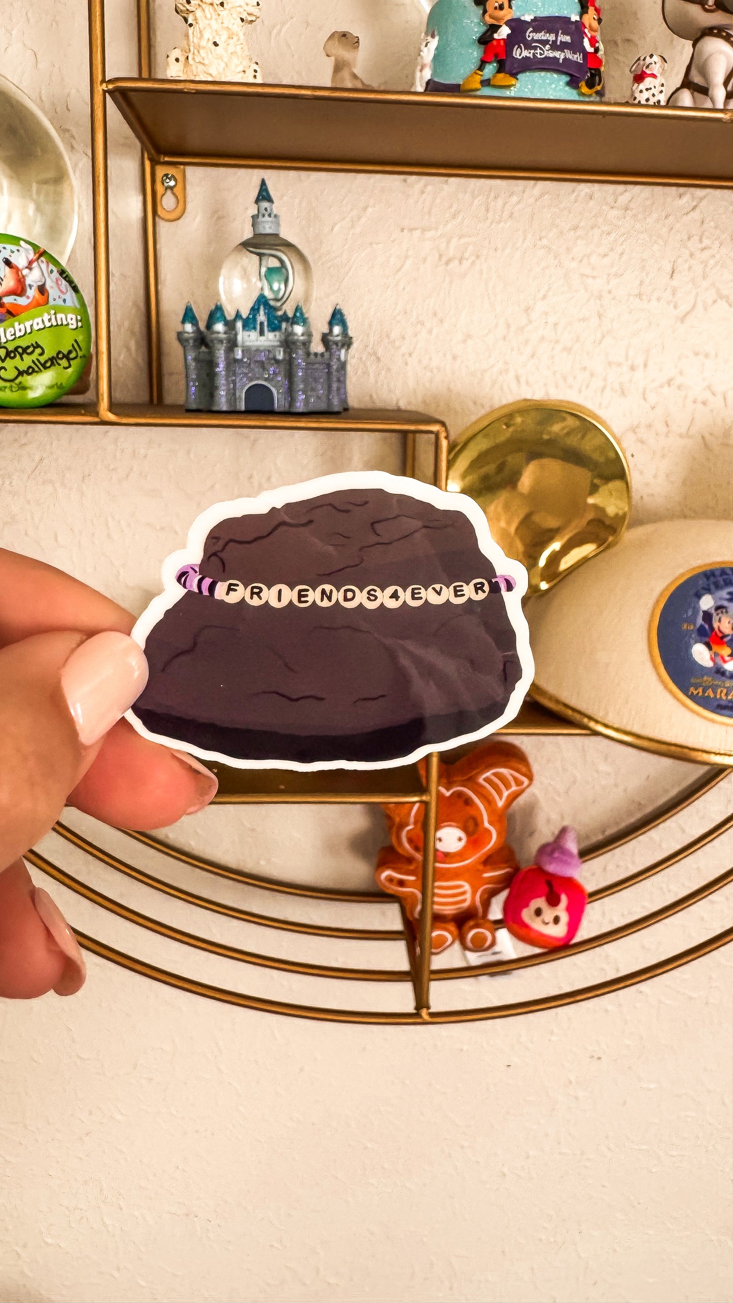Friendship Rock Vinyl Sticker