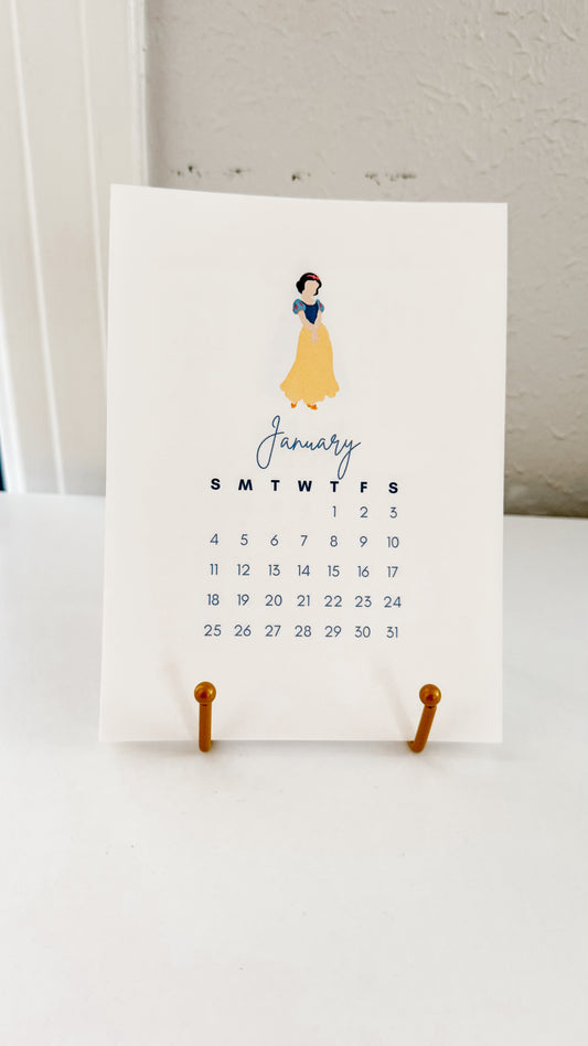 The Fairytale 2026 Desk Calendar