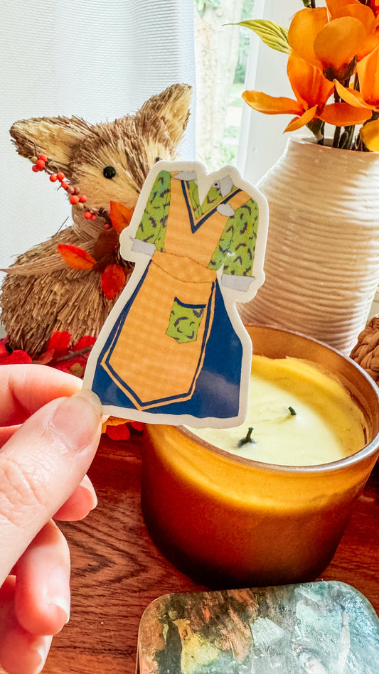 MNSSHP Cast Member Costume Vinyl Sticker