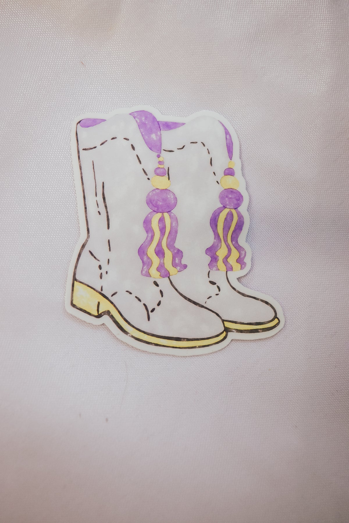 Geaux Boots Vinyl Sticker