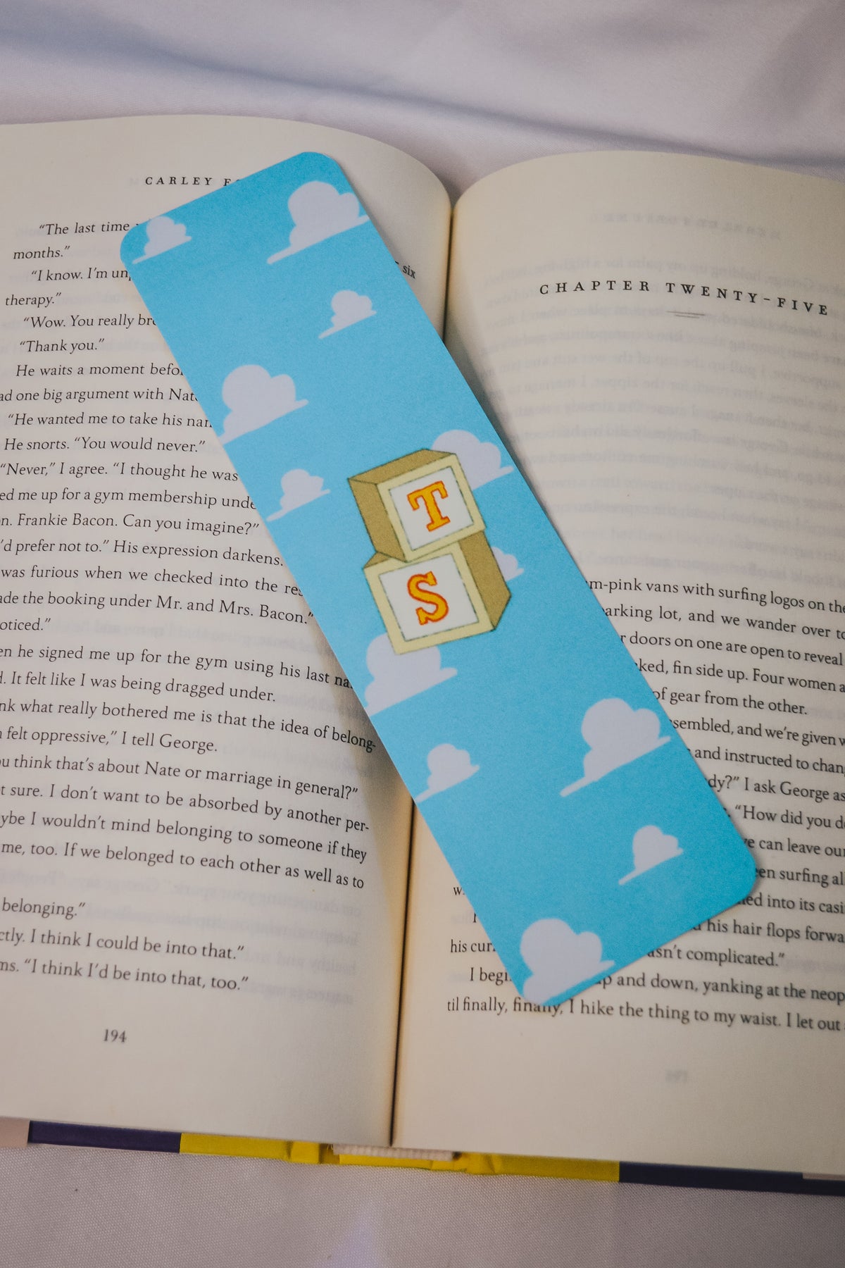 Toy Blocks Bookmark