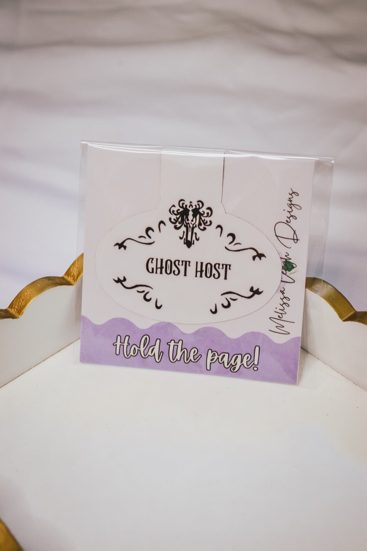 Ghost Host Magnetic Bookmark