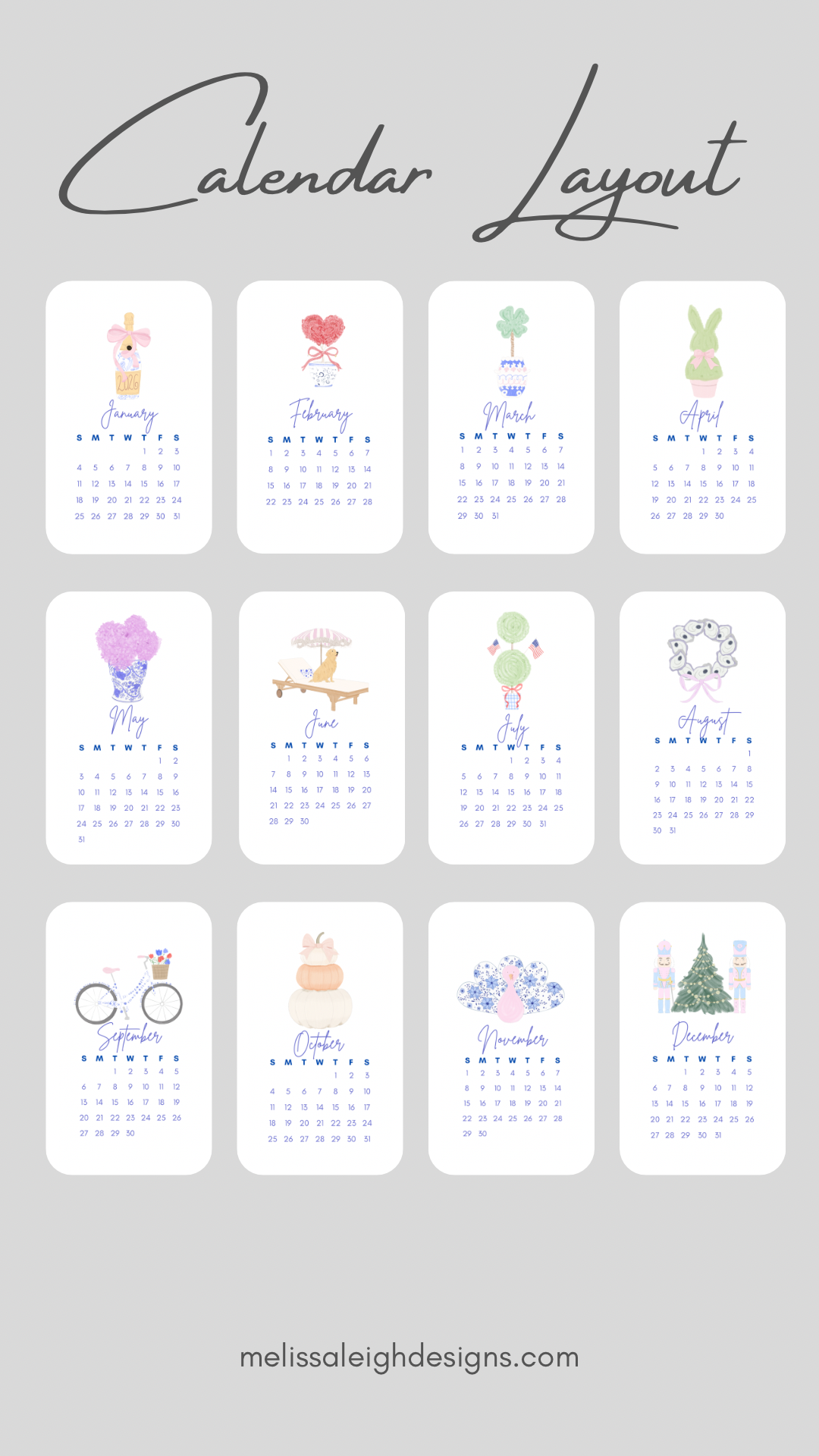 Little Delights 2026 Desk Calendar