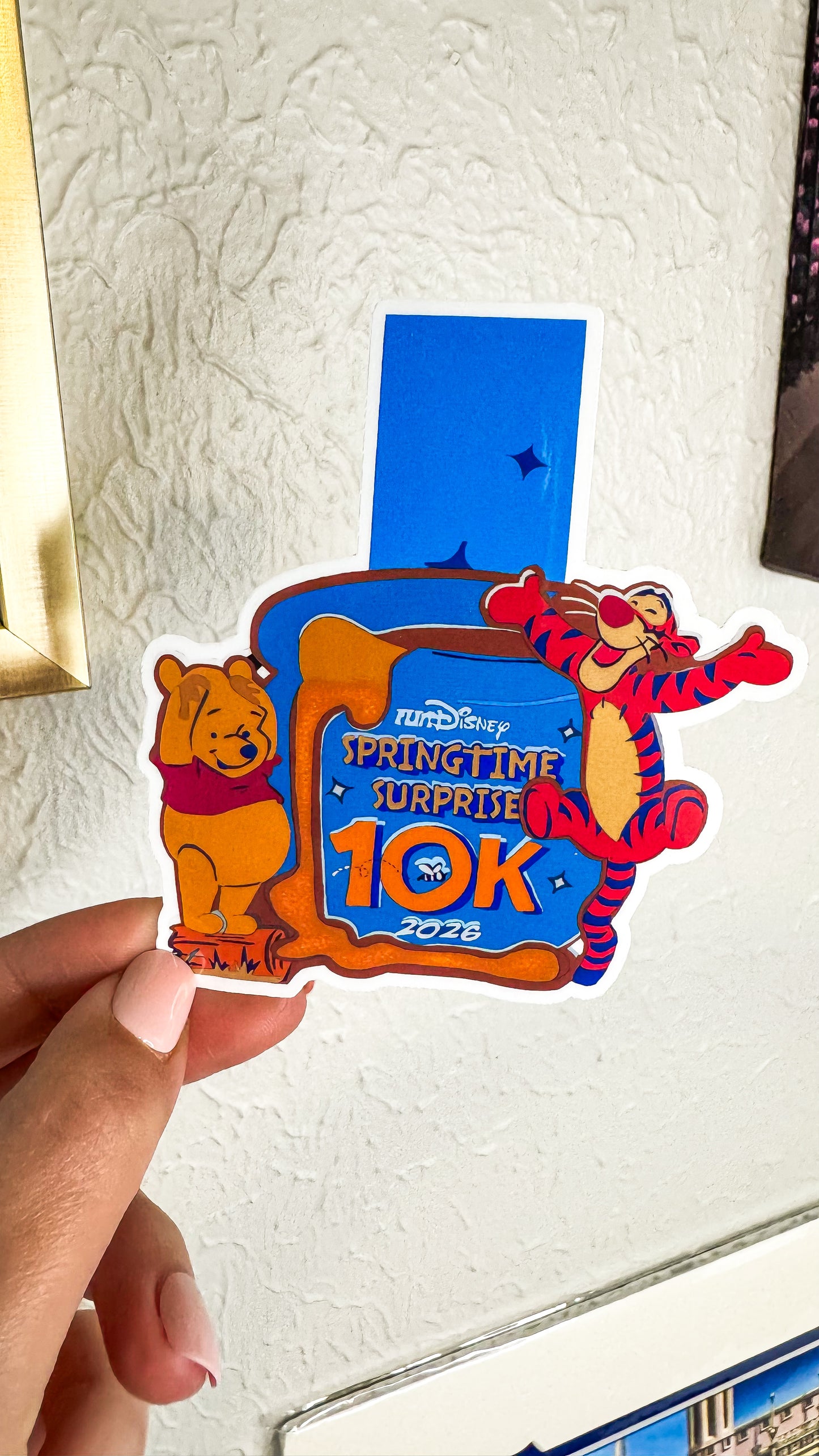WDW Springtime Surprise 2026 5k/10k/10 miler/Challenge Medal Sticker