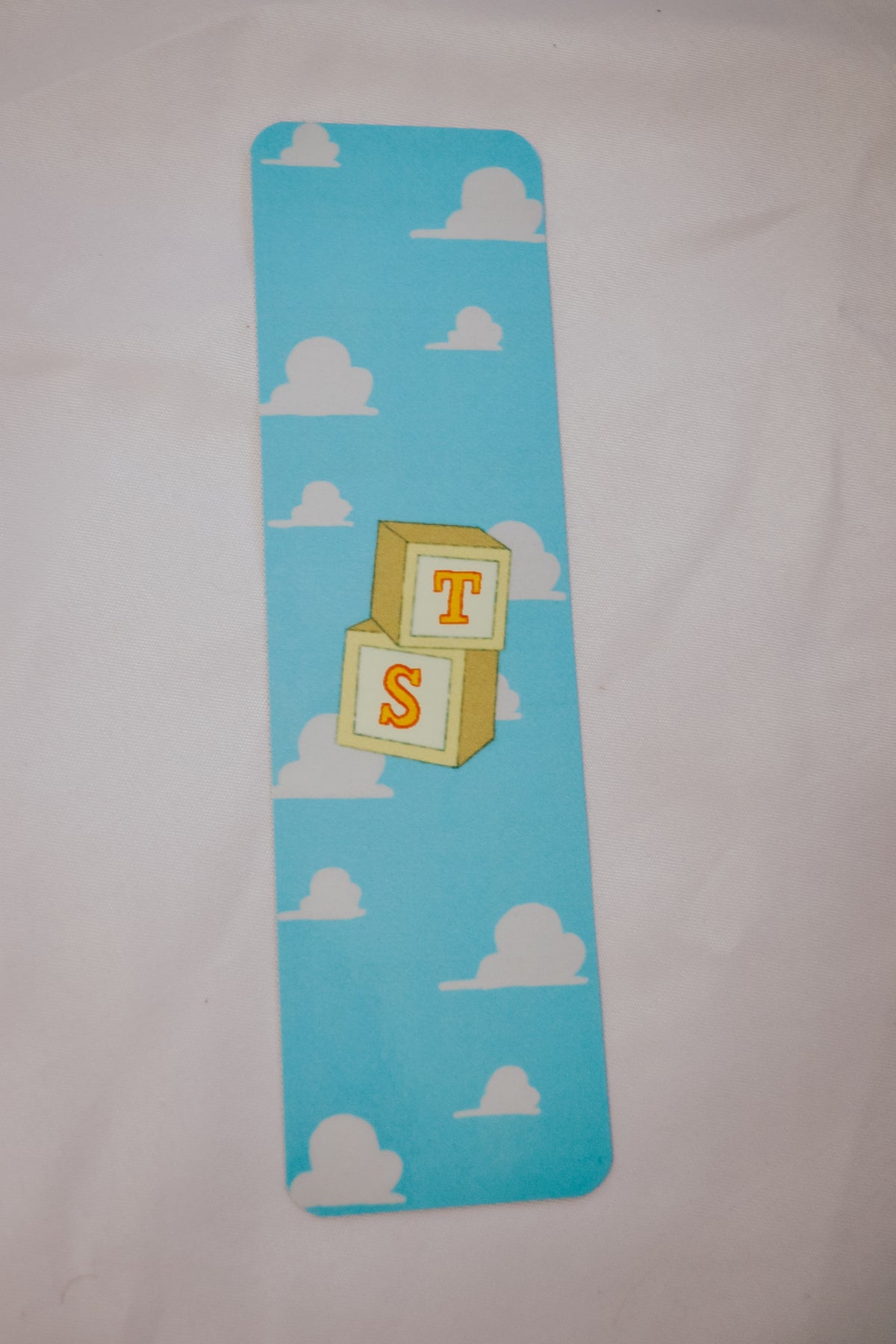 Toy Blocks Bookmark