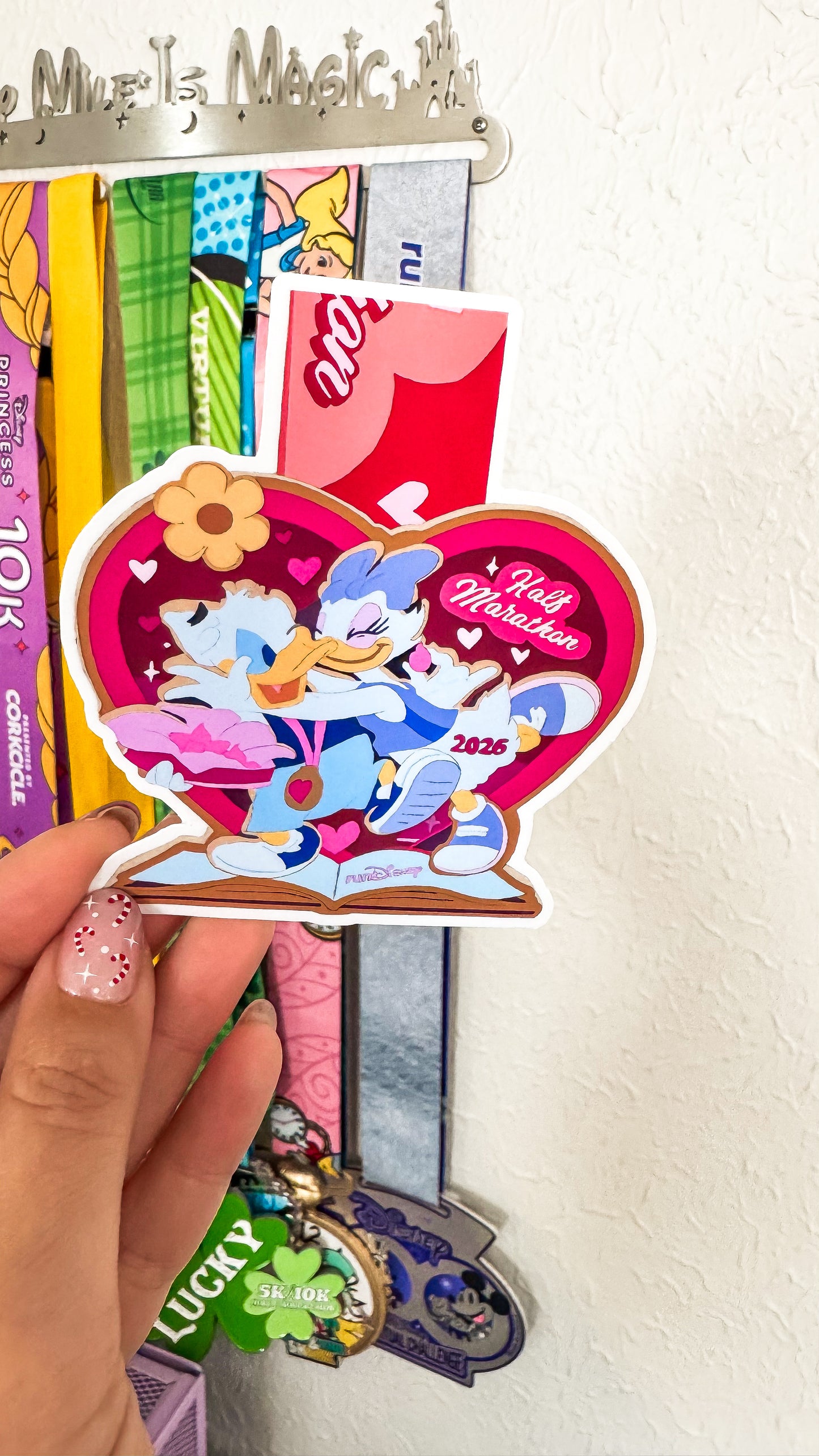 WDW 2026 Marathon Weekend Vinyl Stickers