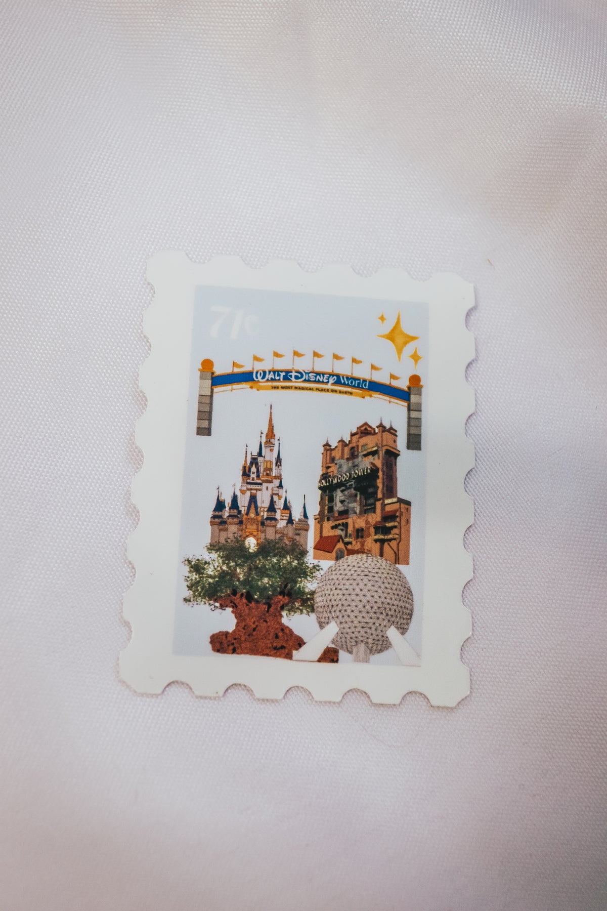 Four Parks Stamp Vinyl Sticker