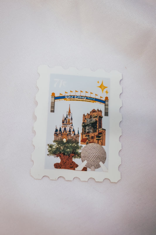 Four Parks Stamp Vinyl Sticker