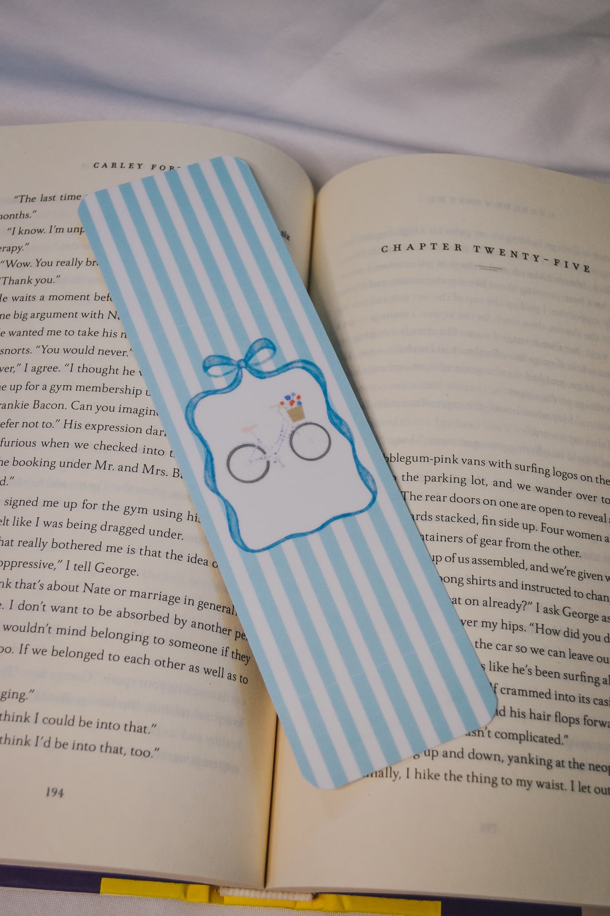 Coastal Bicycle Bookmark