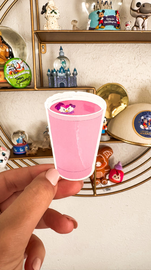 Violet Lemonade Vinyl Sticker