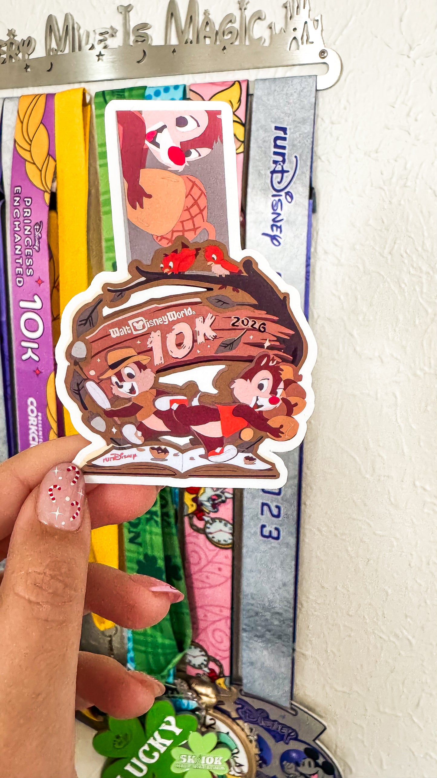 WDW 2026 Marathon Weekend Vinyl Stickers