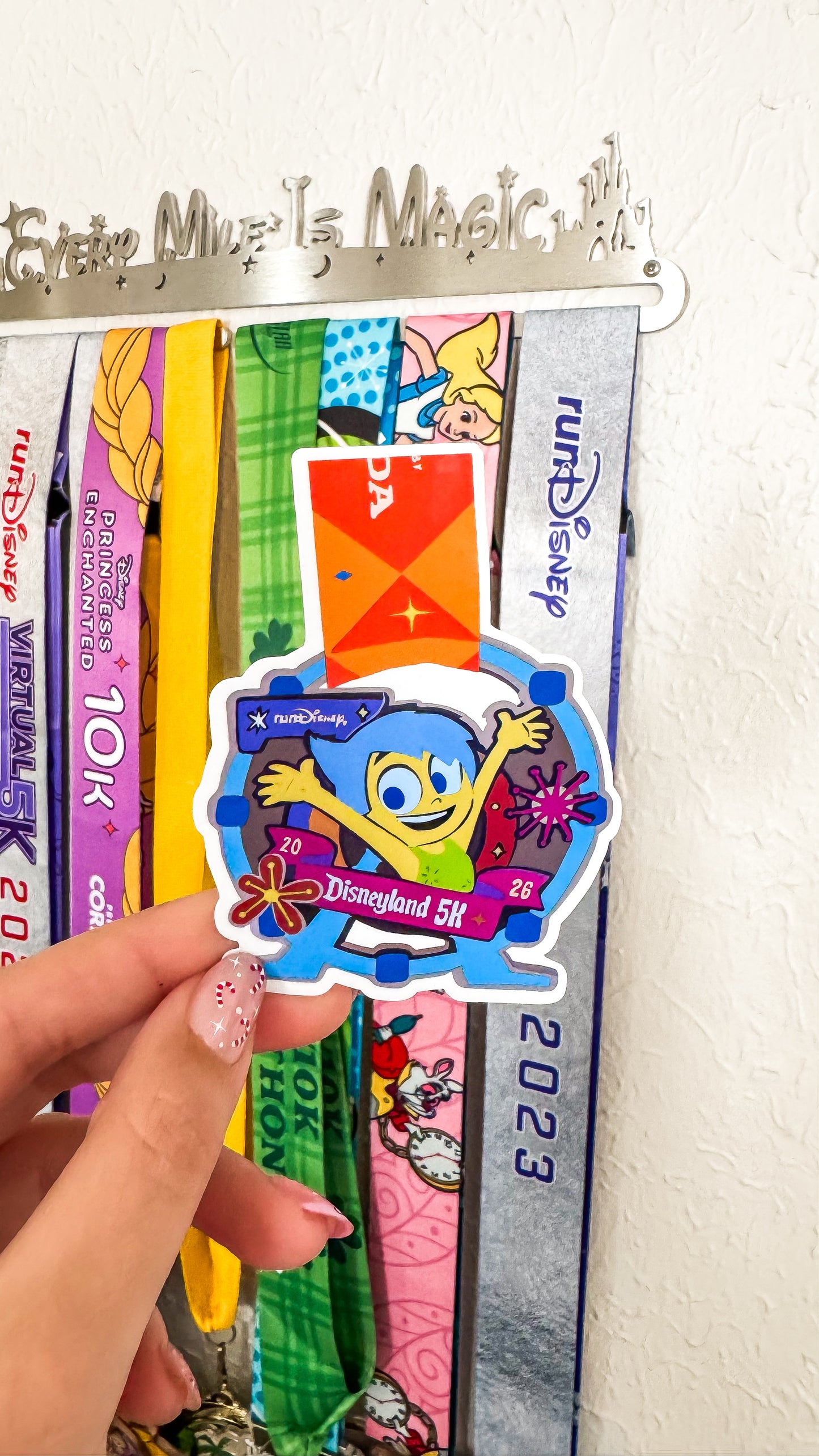 DLR Half Marathon Weekend 2026 Medal Sticker