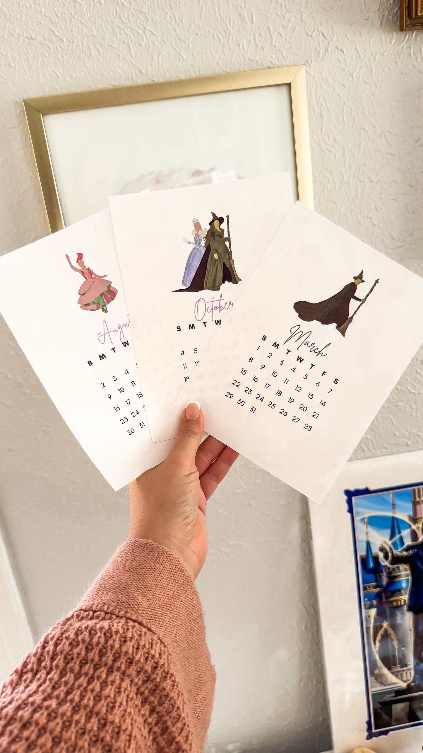 Bestie Witches 2026 Desk Calendar