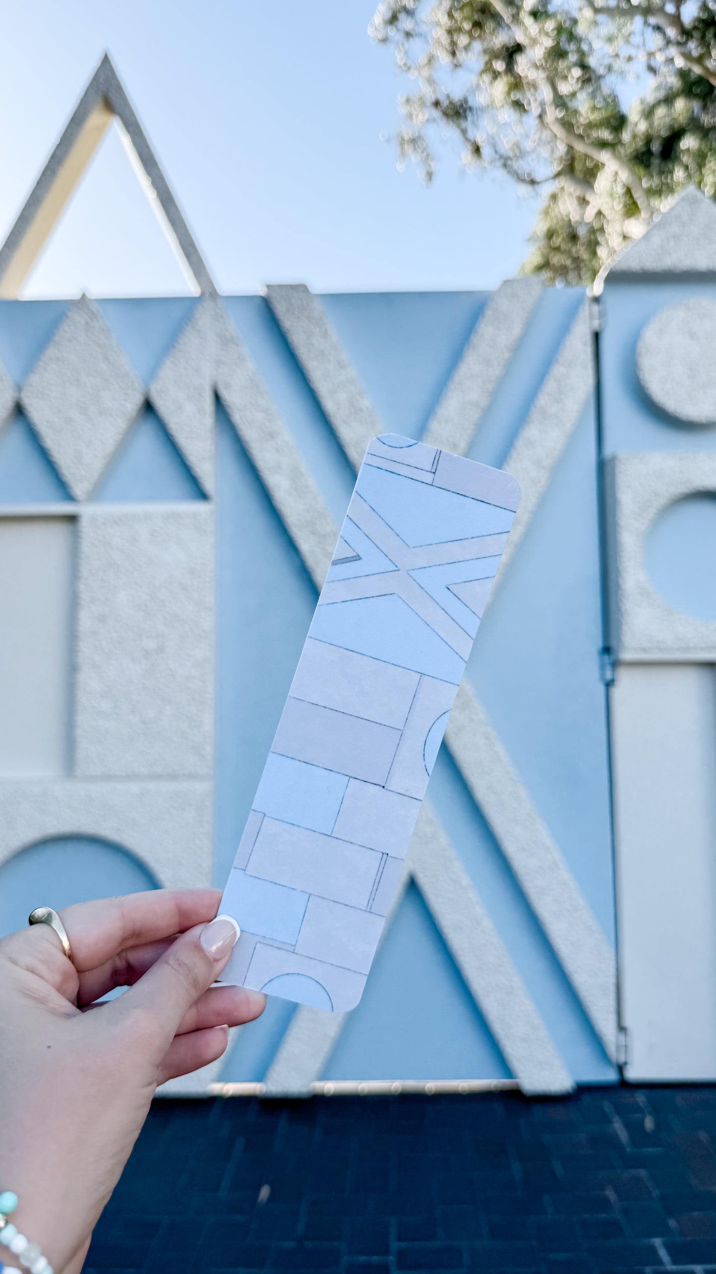 Small World Wall Bookmark