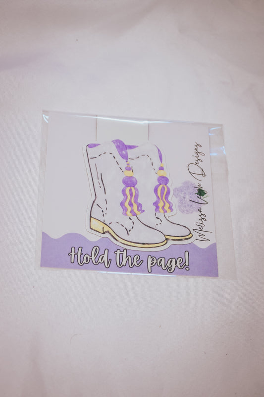 Geaux Boots Magnetic Bookmark