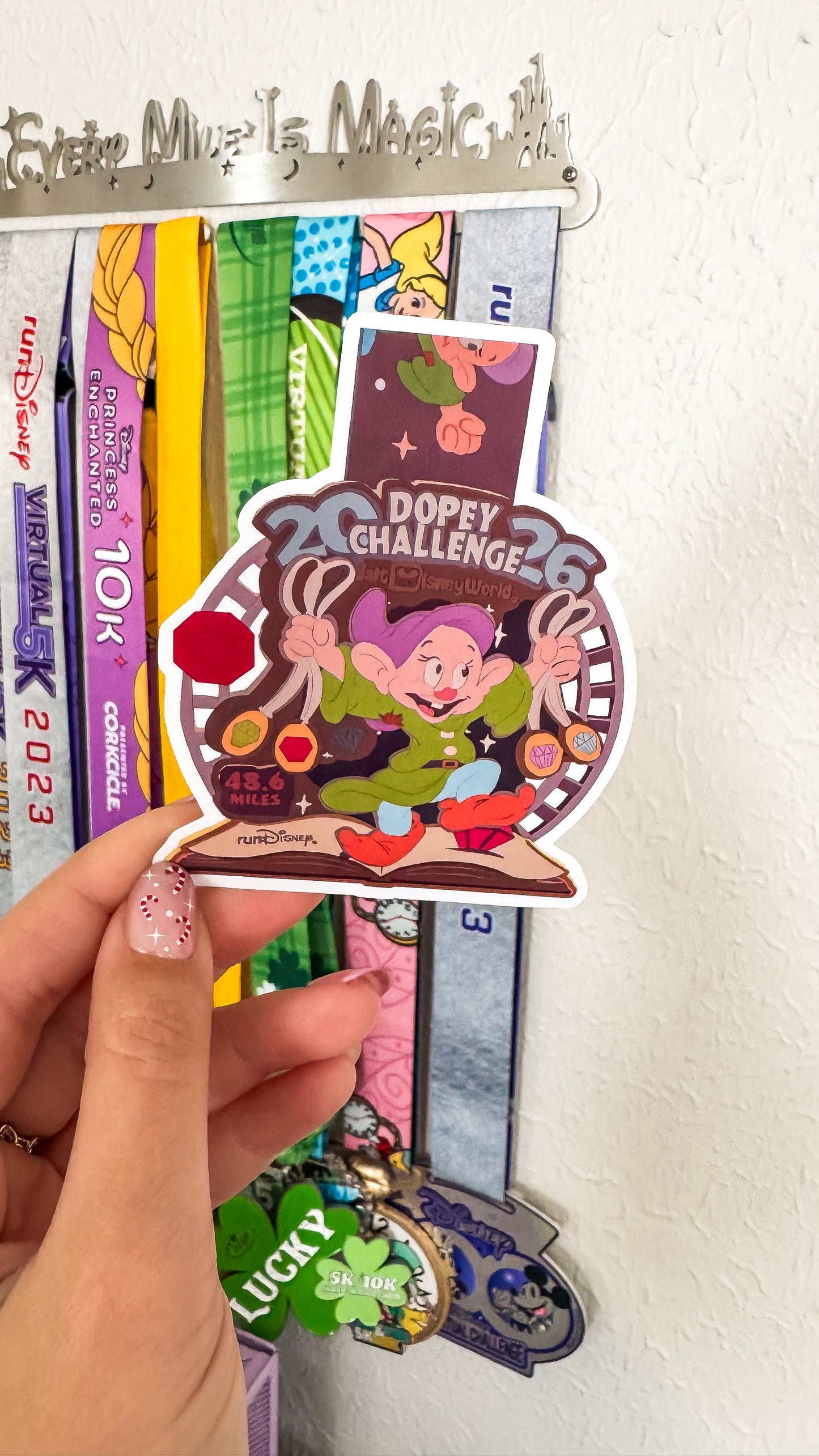 WDW 2026 Marathon Weekend Vinyl Stickers