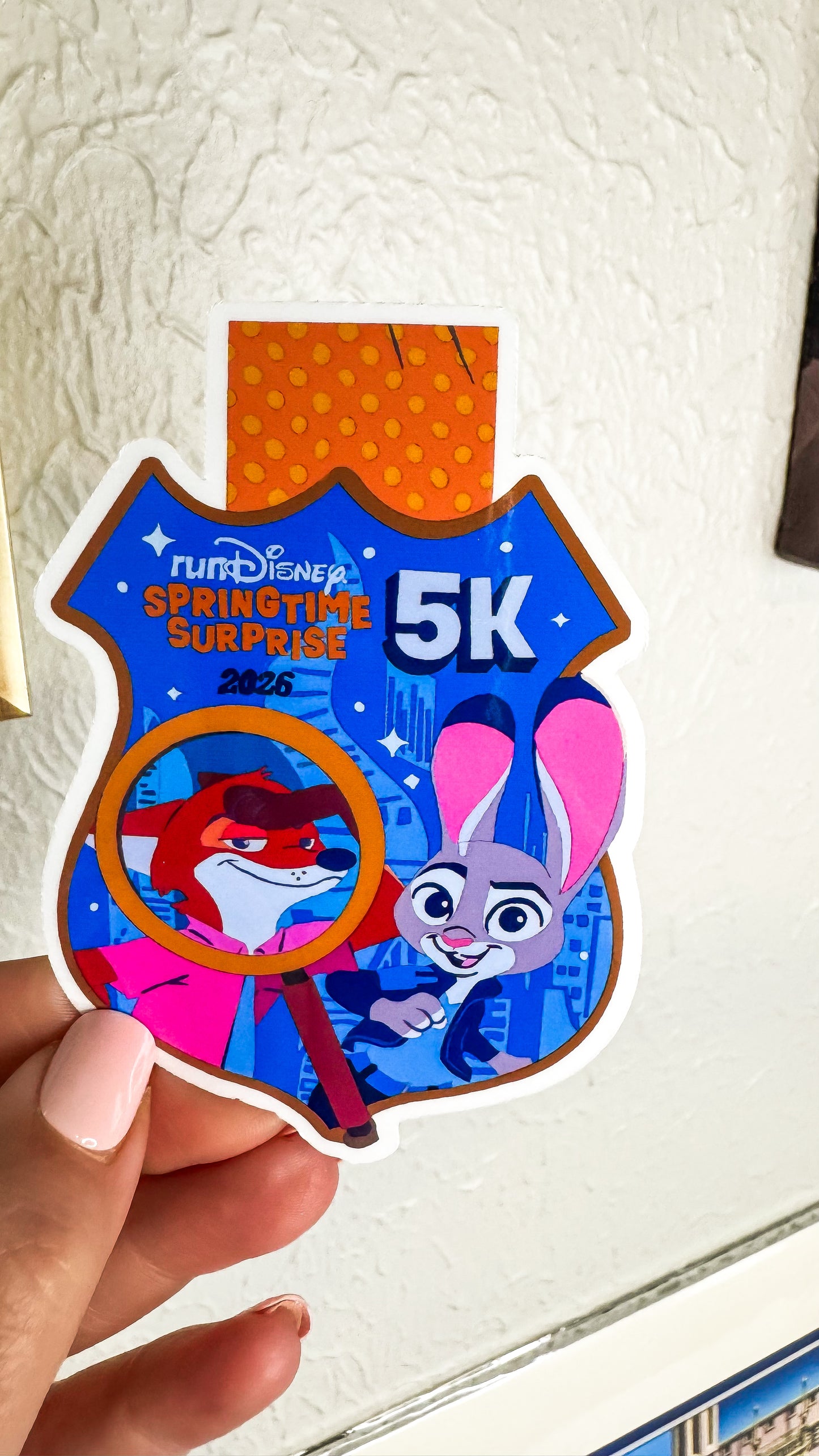WDW Springtime Surprise 2026 5k/10k/10 miler/Challenge Medal Sticker