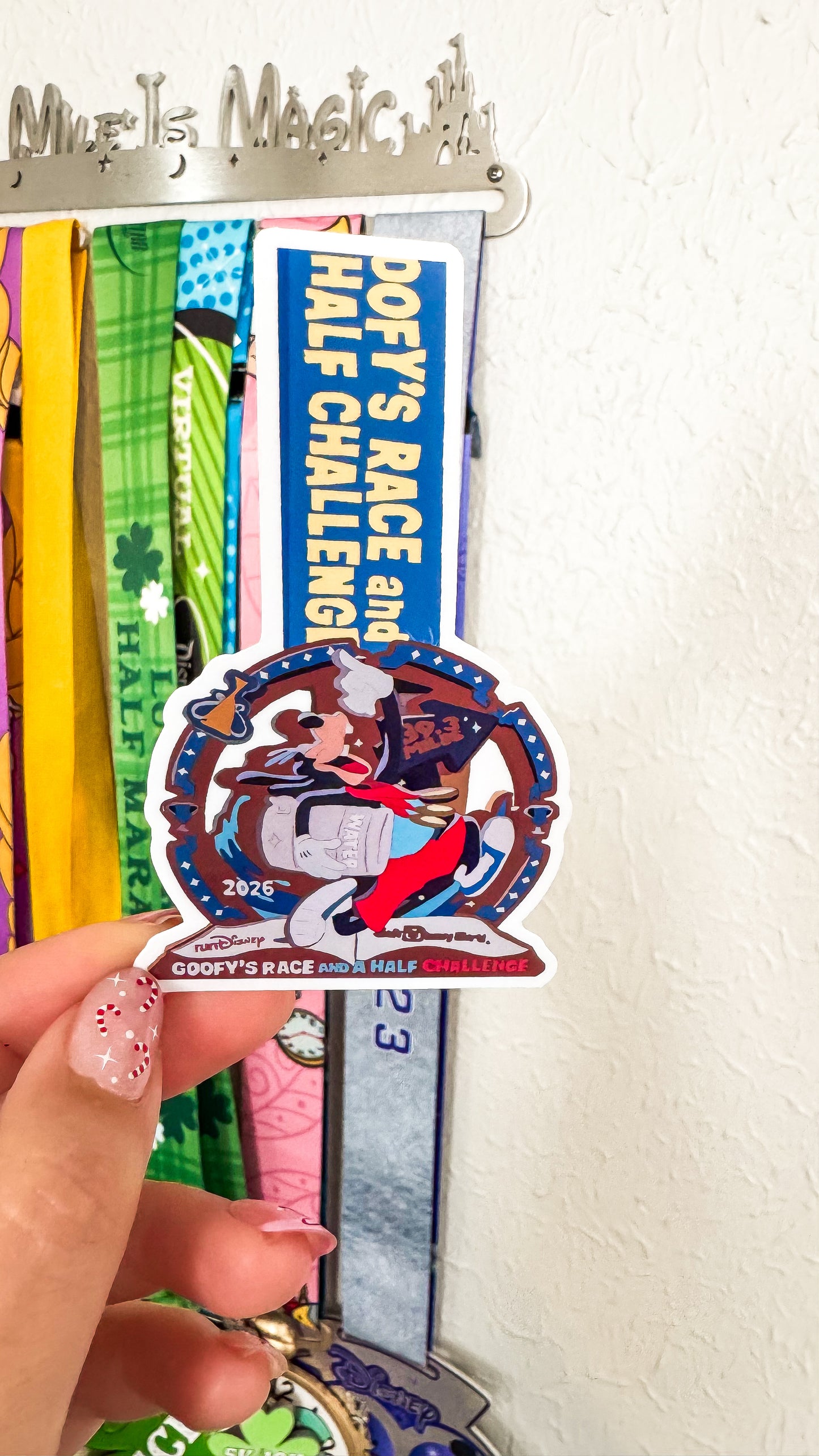 WDW 2026 Marathon Weekend Vinyl Stickers