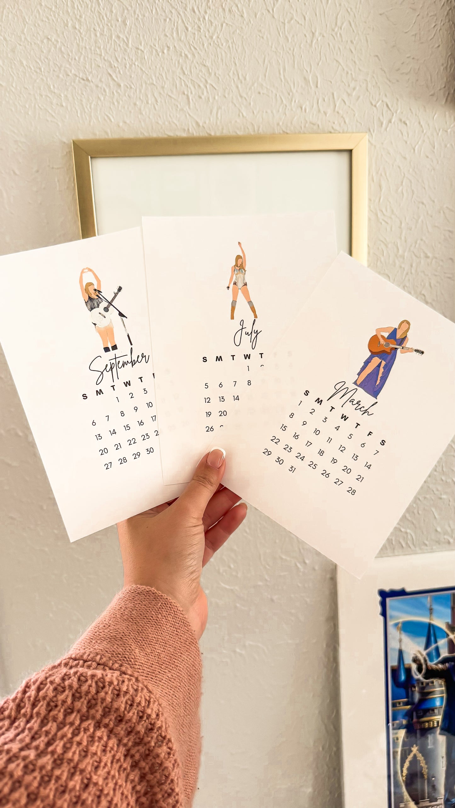 Pop Icon Tour 2026 Desk Calendar