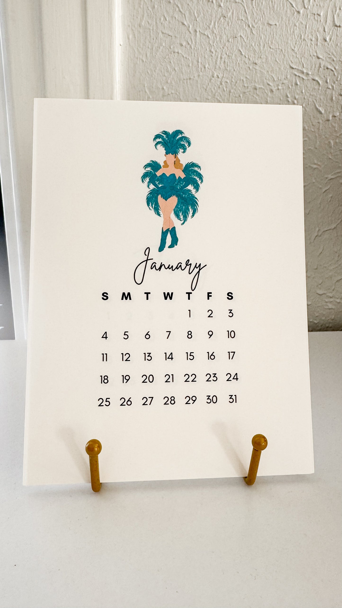Showgirl 2026 Desk Calendar