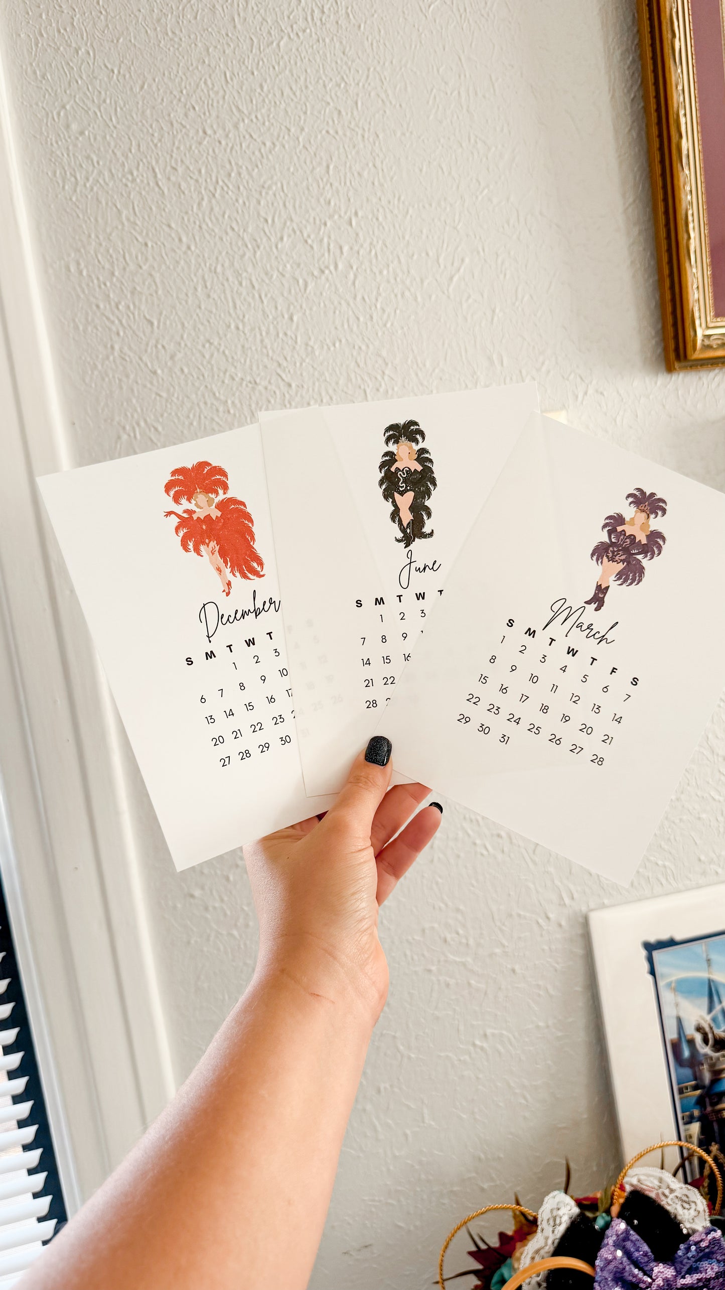 Showgirl 2026 Desk Calendar