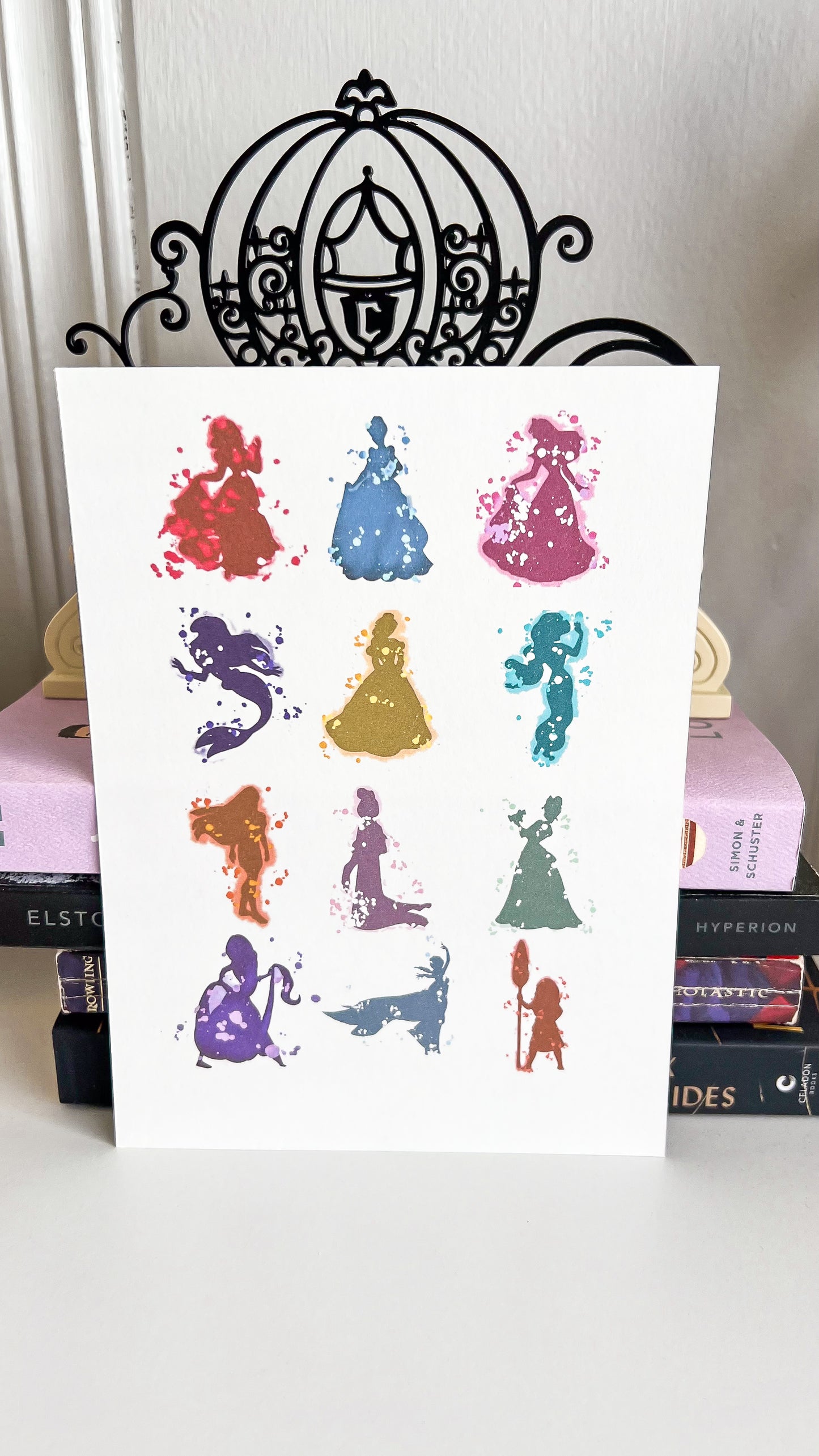 Princess Watercolor 5.5x7.5 print
