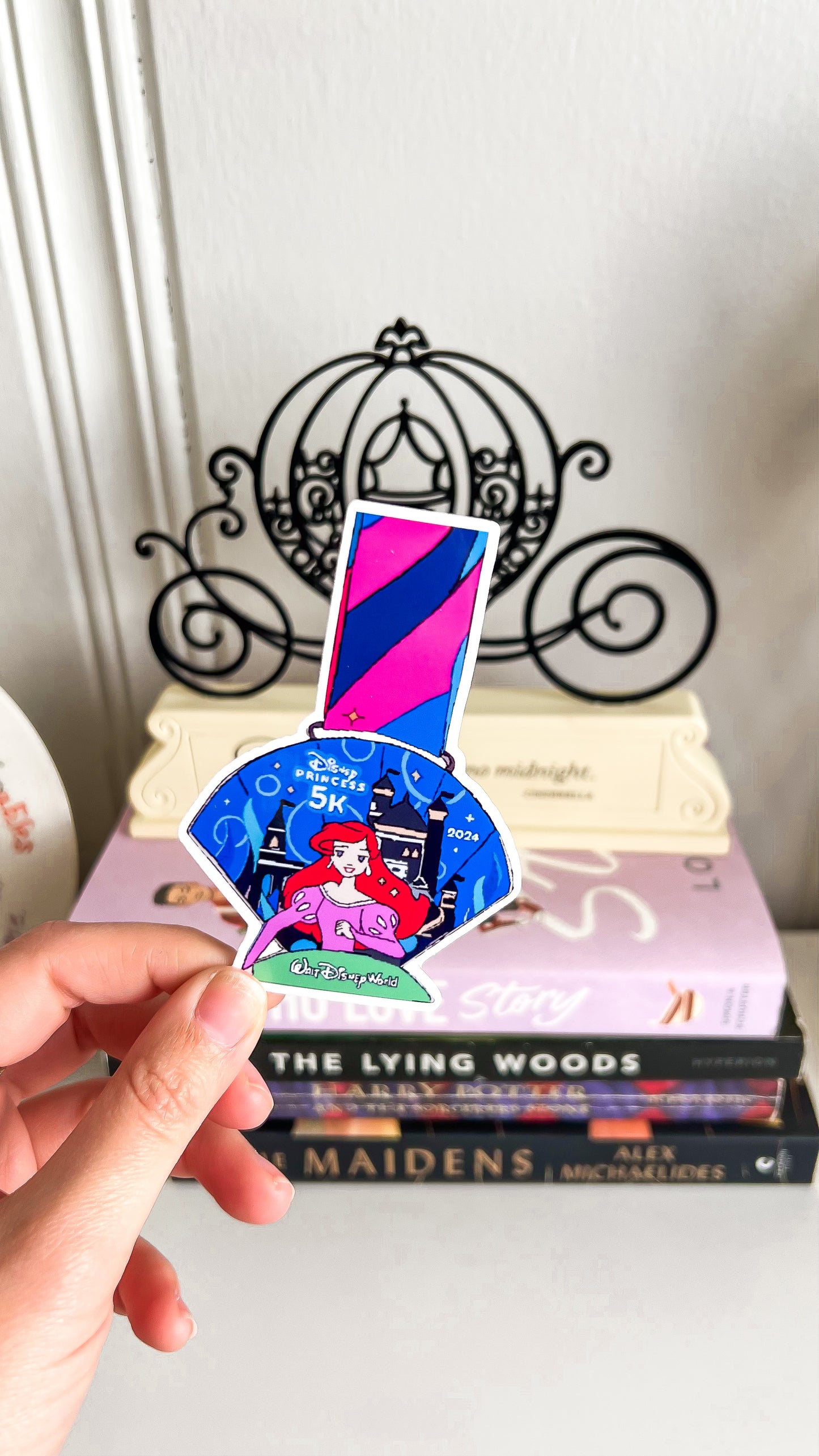 WDW 2024 Princess Half Marathon Medal Sticker