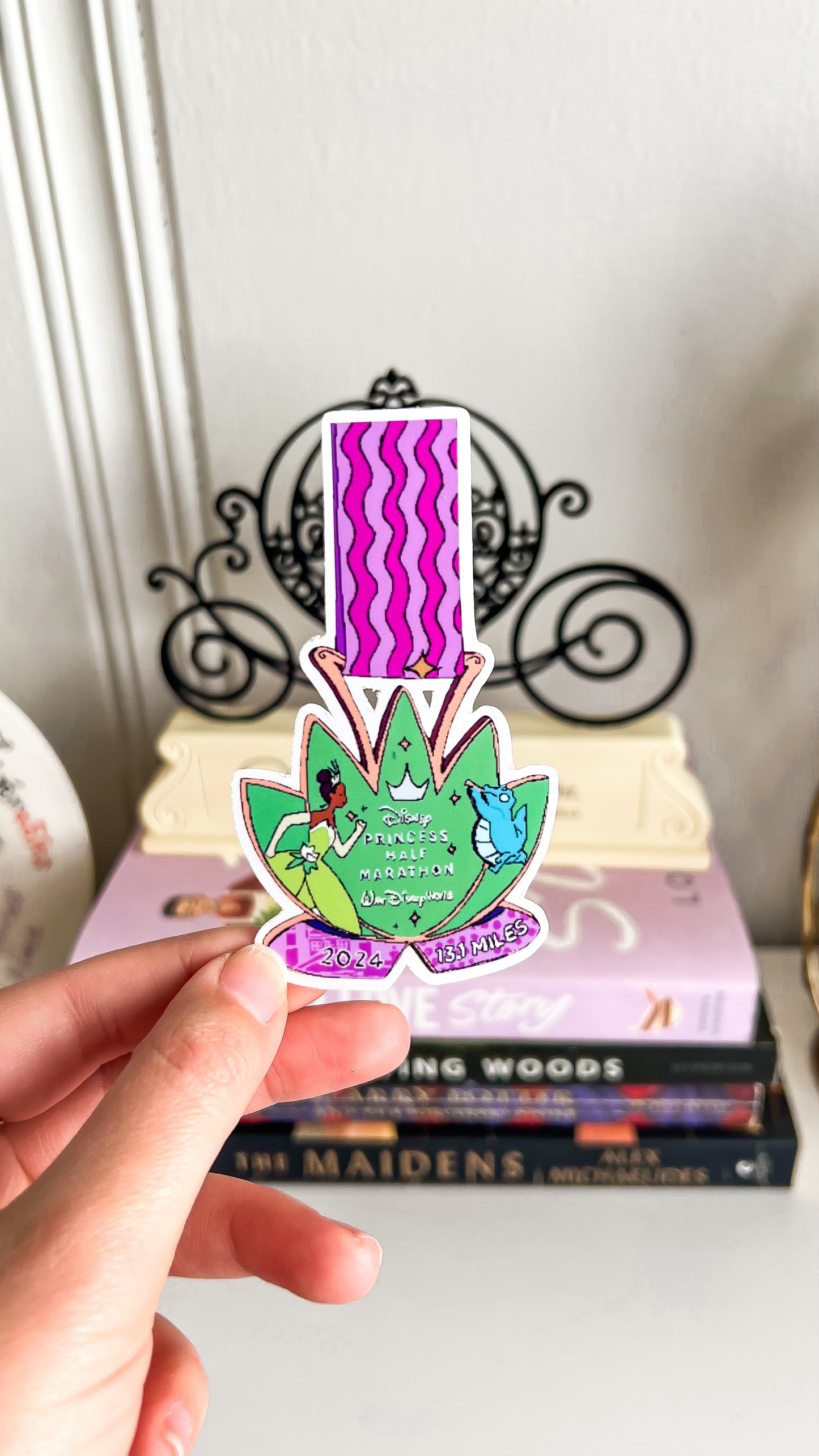 WDW 2024 Princess Half Marathon Medal Sticker