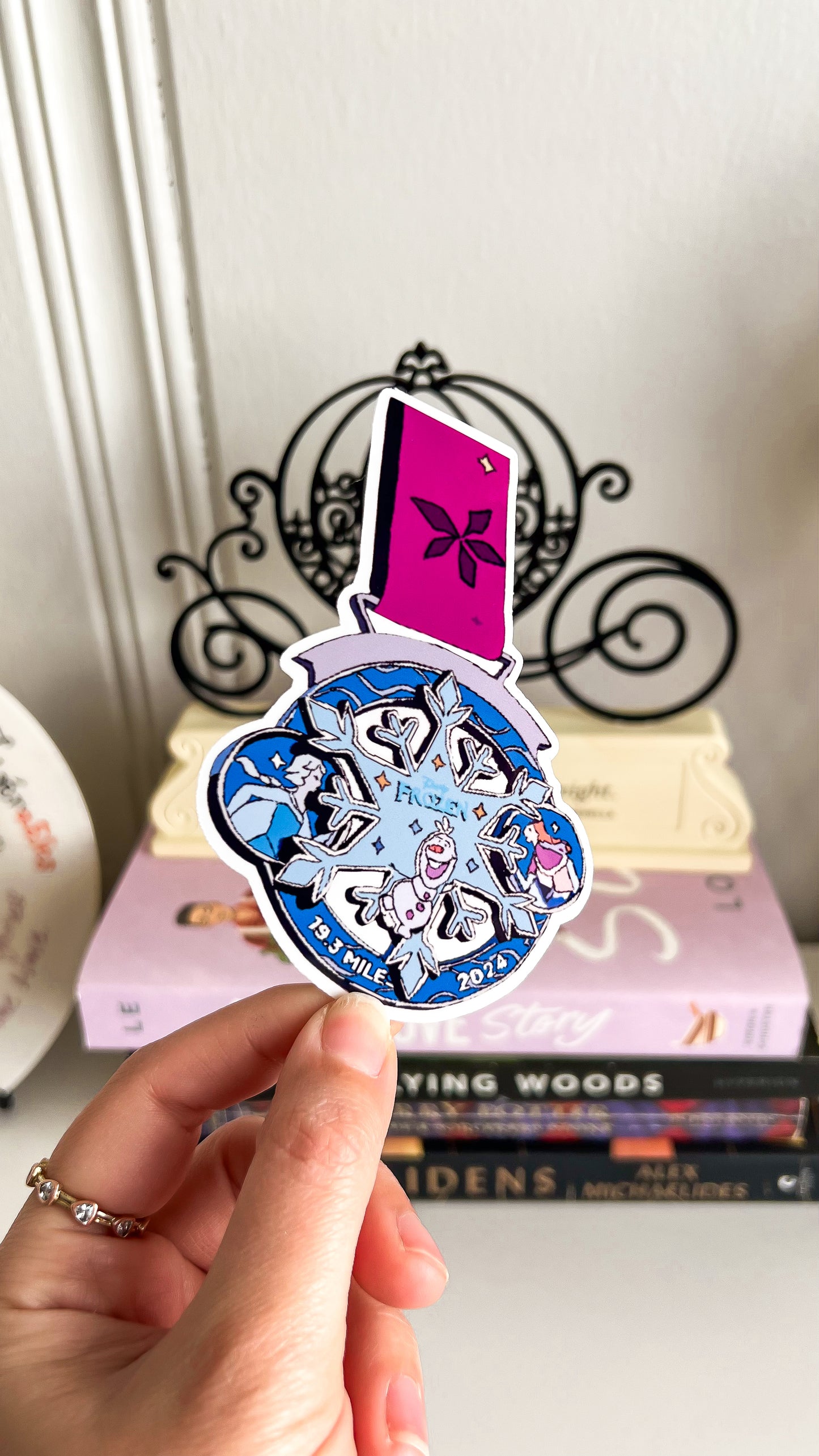 WDW 2024 Princess Half Marathon Medal Sticker