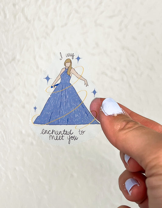 Enchanted Pop Icon Transparent Sticker