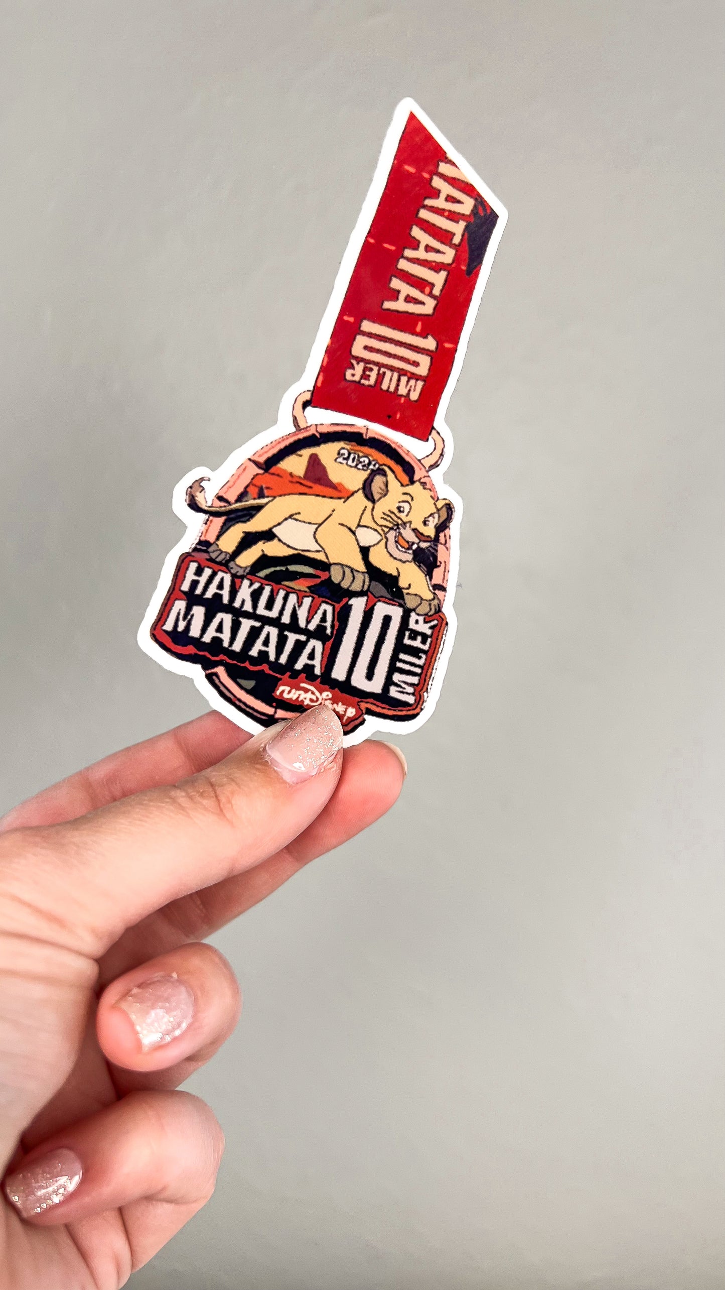 WDW 2024 Springtime Surprise Weekend Medal Sticker