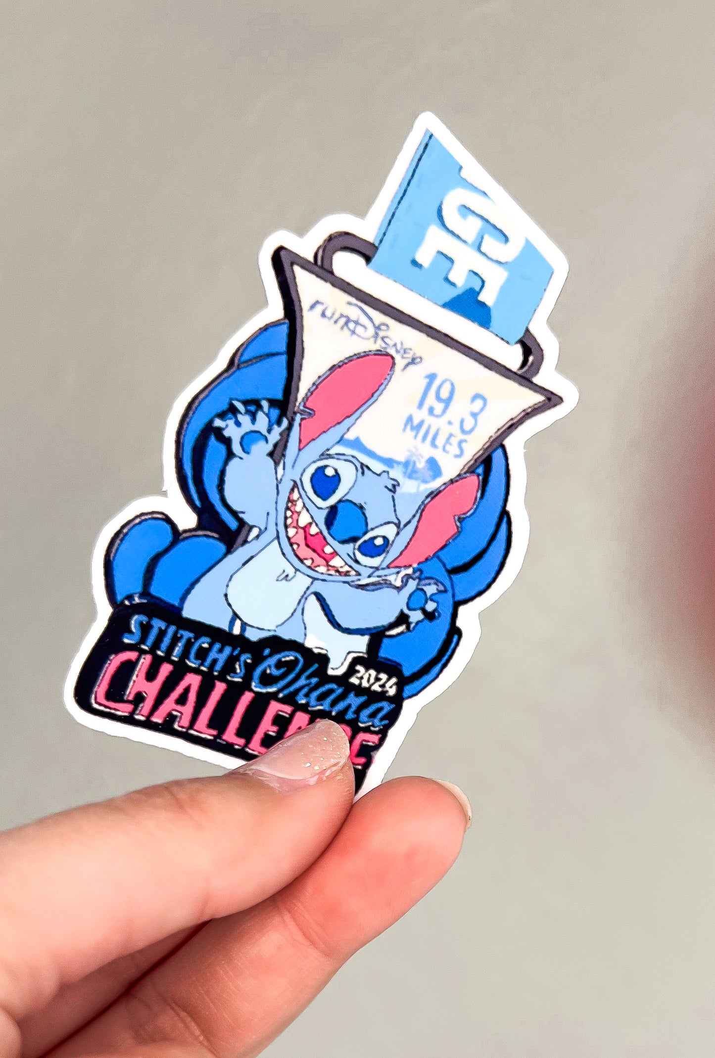 WDW 2024 Springtime Surprise Weekend Medal Sticker