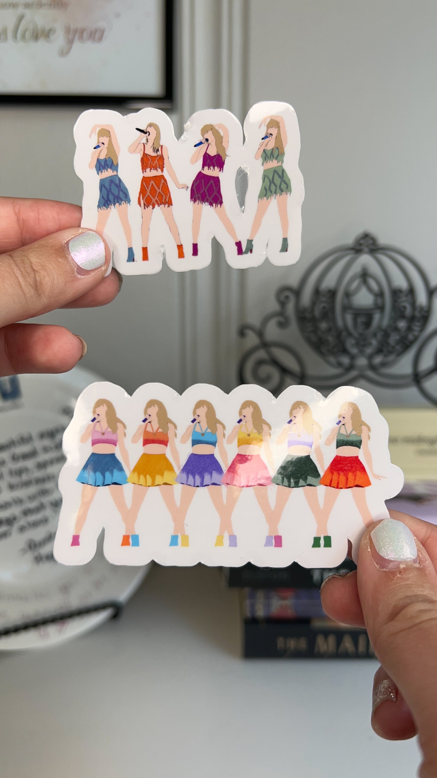 Wildest Dreams Outfit Lineup Transparent Sticker