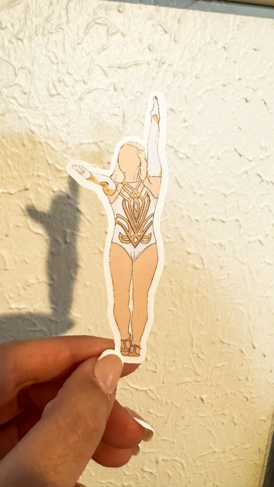 Louisiana Golden Vinyl Sticker