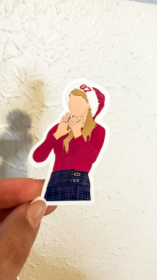 Pop Icon Holiday Spirit Vinyl Sticker