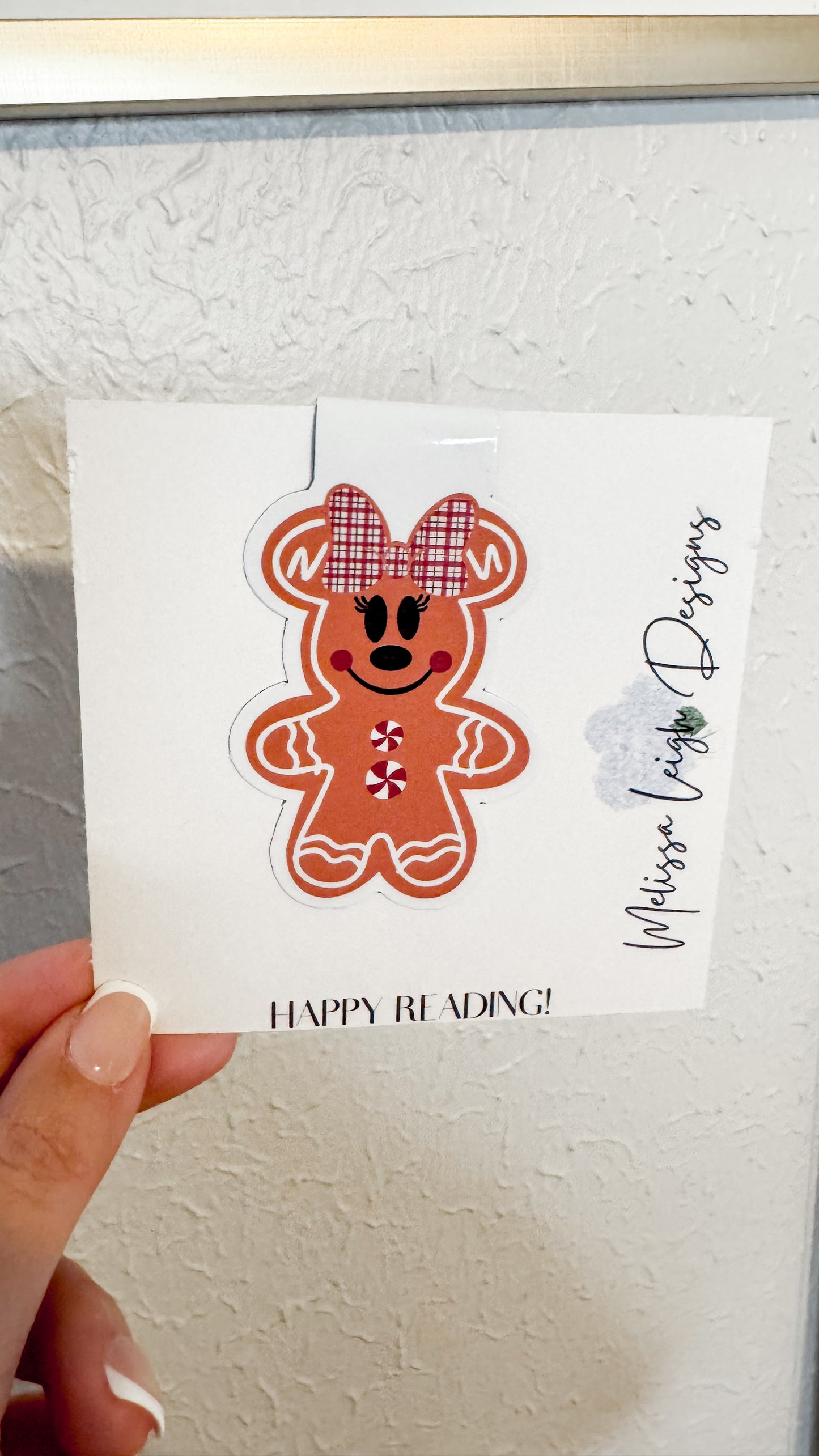 Gingy Minnie Magnetic Bookmark