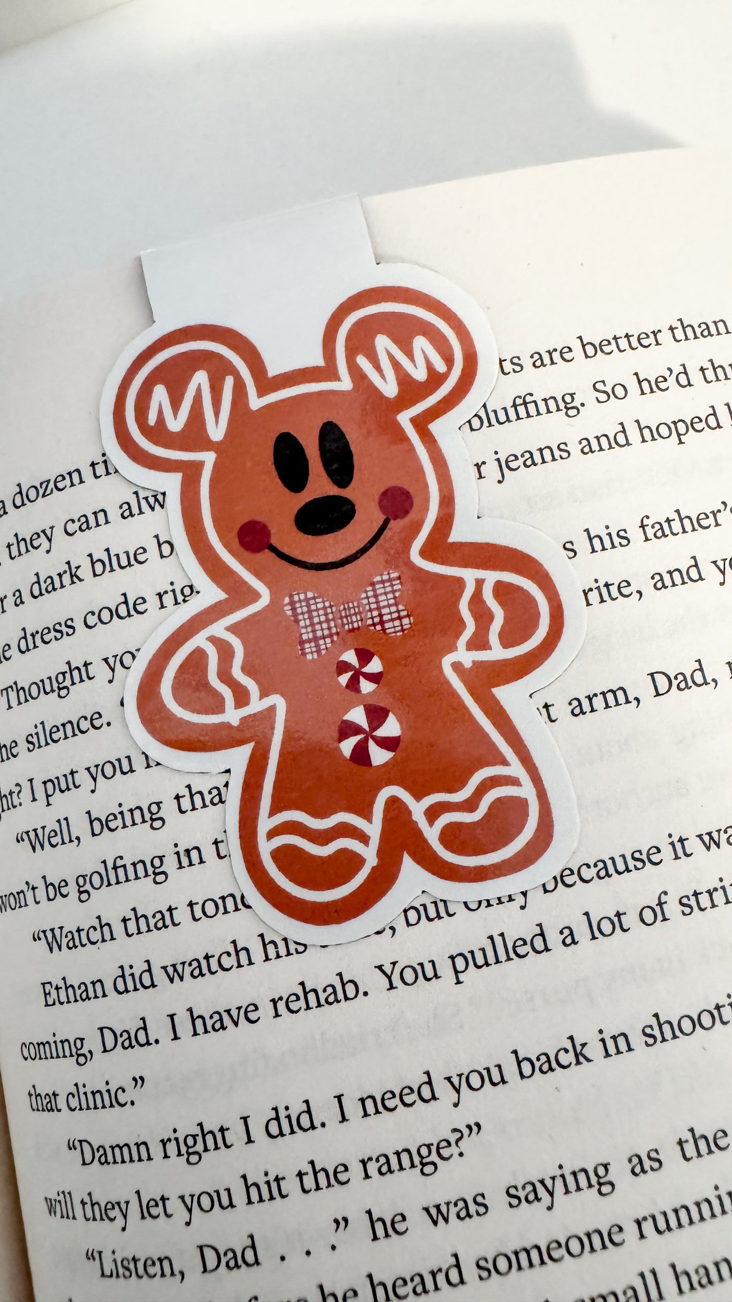 Gingy Mickey Magnetic Bookmark