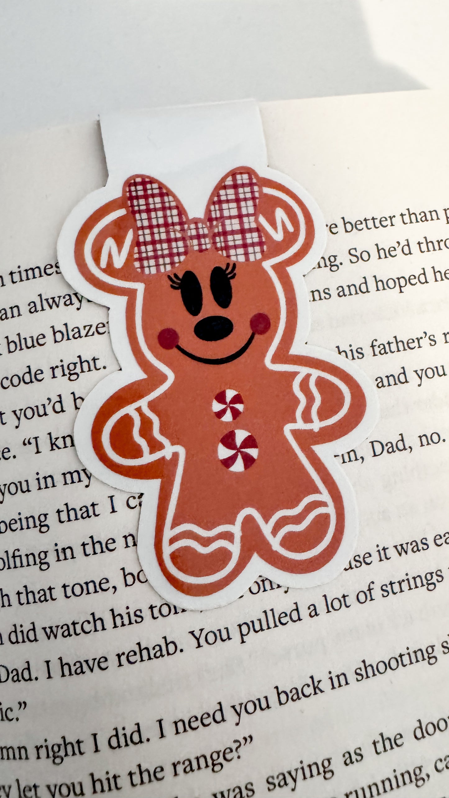 Gingy Minnie Magnetic Bookmark