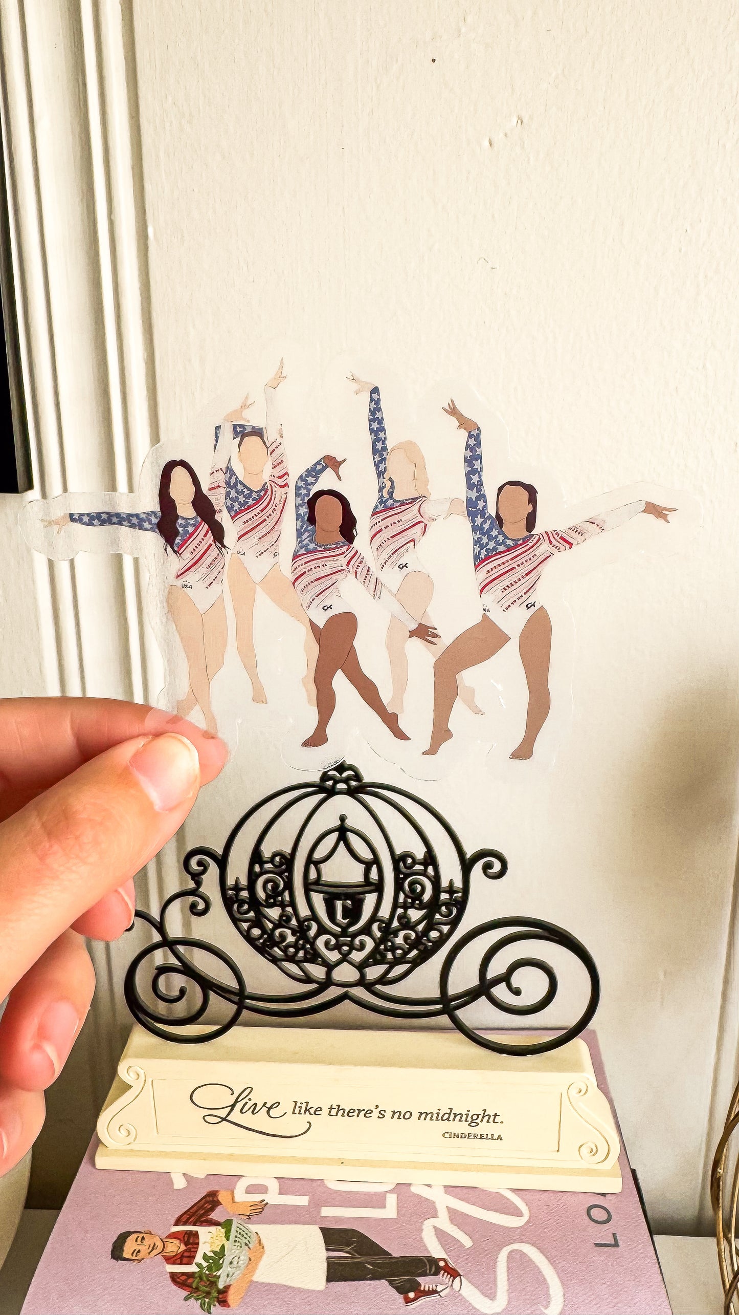 Golden Girls Team Transparent Sticker